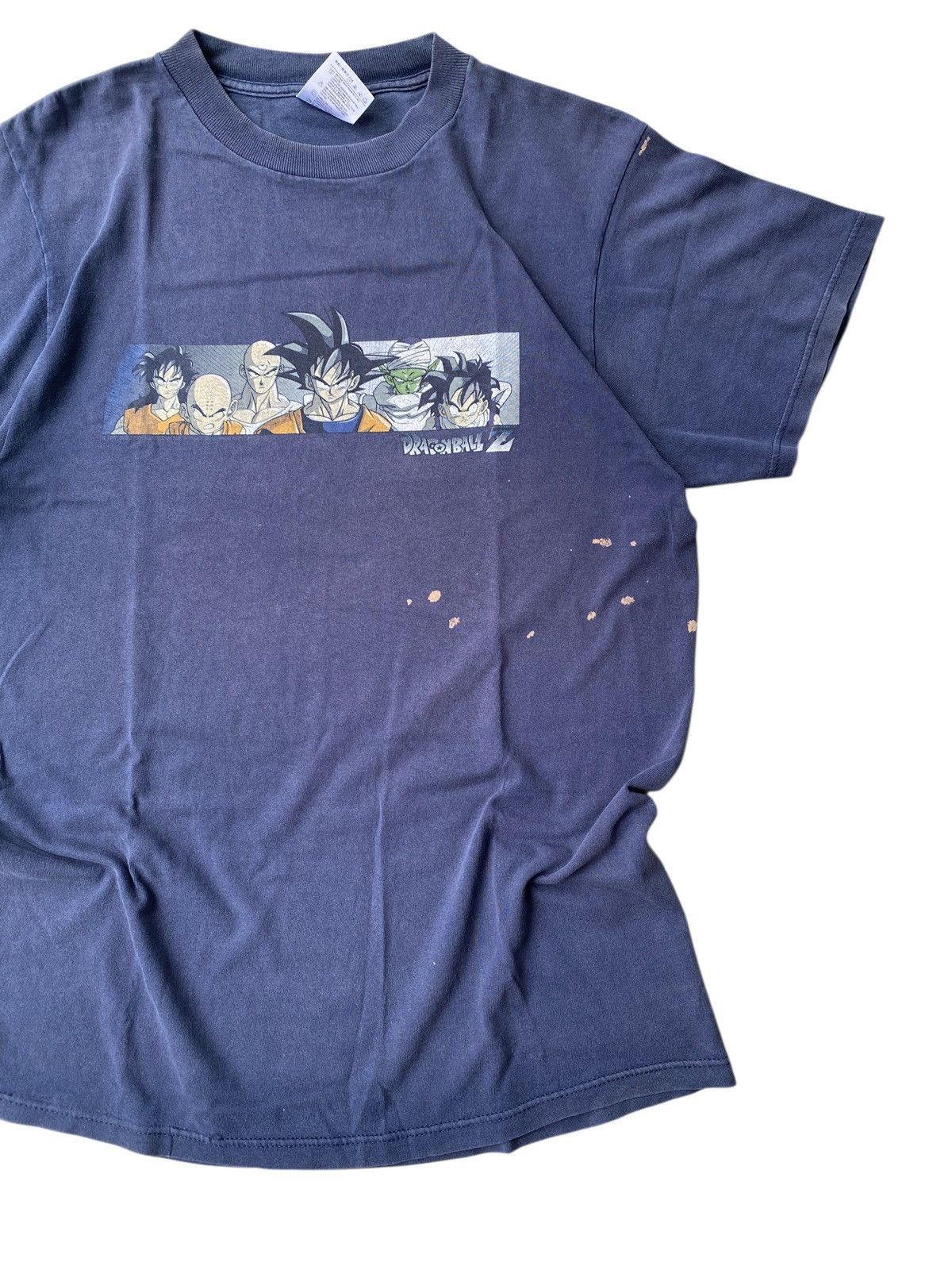 Anime Vintage 90s Dragon Ball Z Fighters Tee Box Logo Rare Size US M / EU 48-50 / 2 - 2 Thumbnail