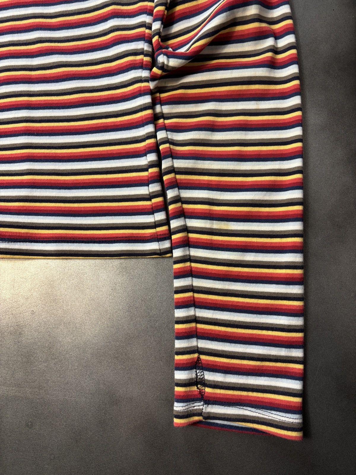 Other × Vintage Y2K Vintage Xhilaration Longsleeve Shirt Stripe Stretch 2000 Size M / US 6-8 / IT 42-44 - 8 Thumbnail