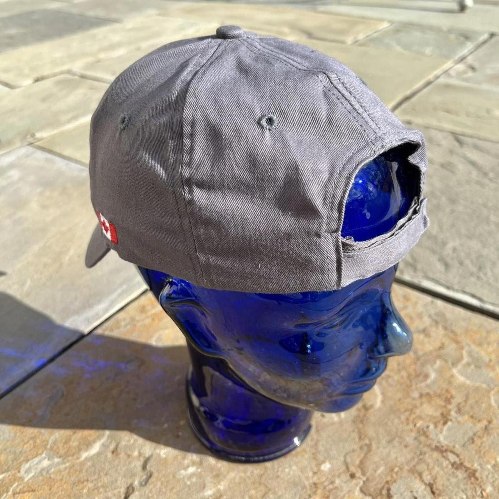 Other Y2K Canada Niagara Parks Embroidered Strapback Hat grey Size ONE SIZE - 4 Thumbnail