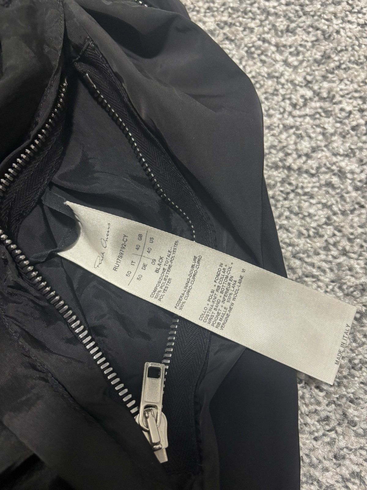 Rick Owens Rick Owens Bomber Size US M / EU 48-50 / 2 - 3 Thumbnail