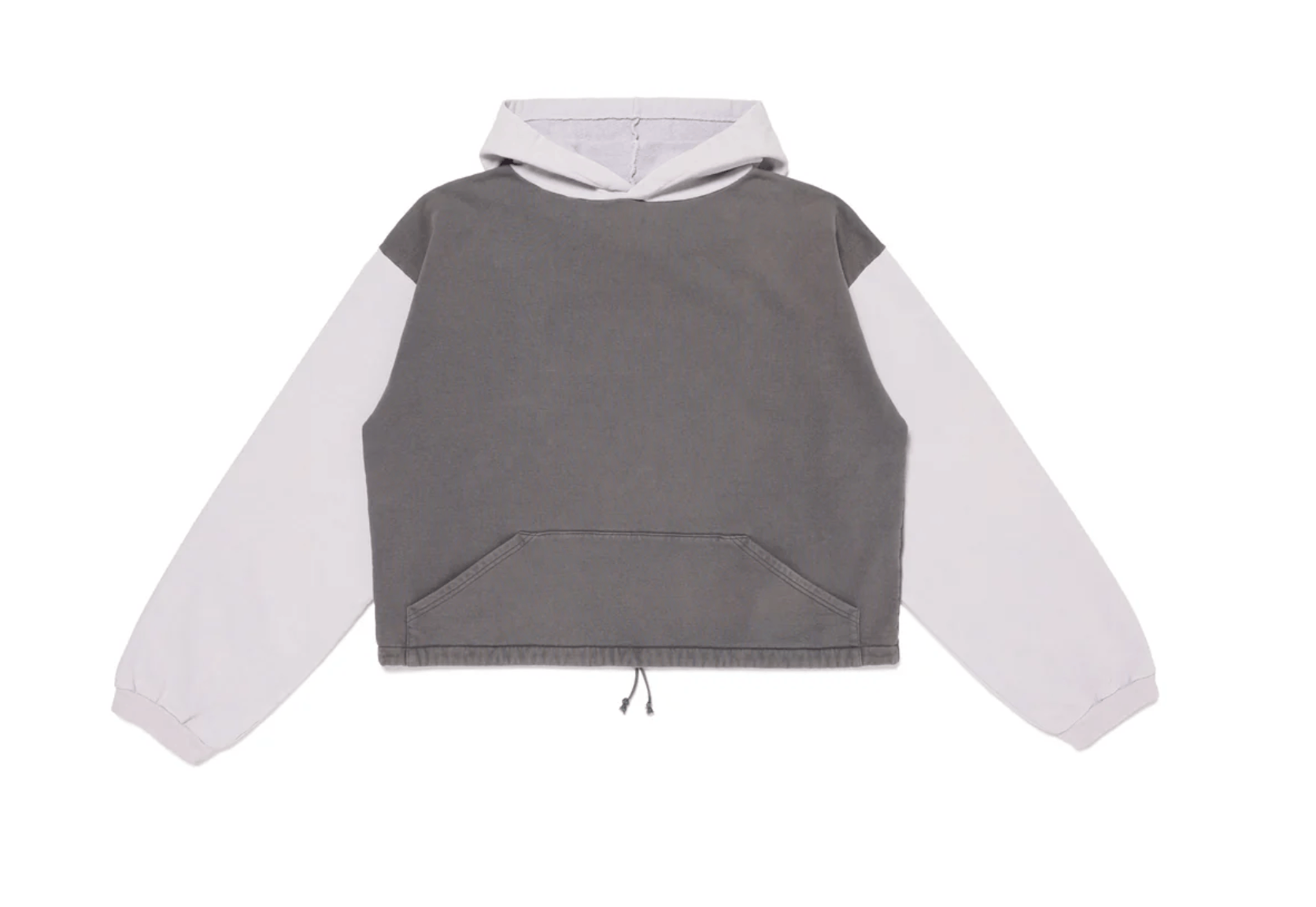 Boxy Hooded Sweatshirt