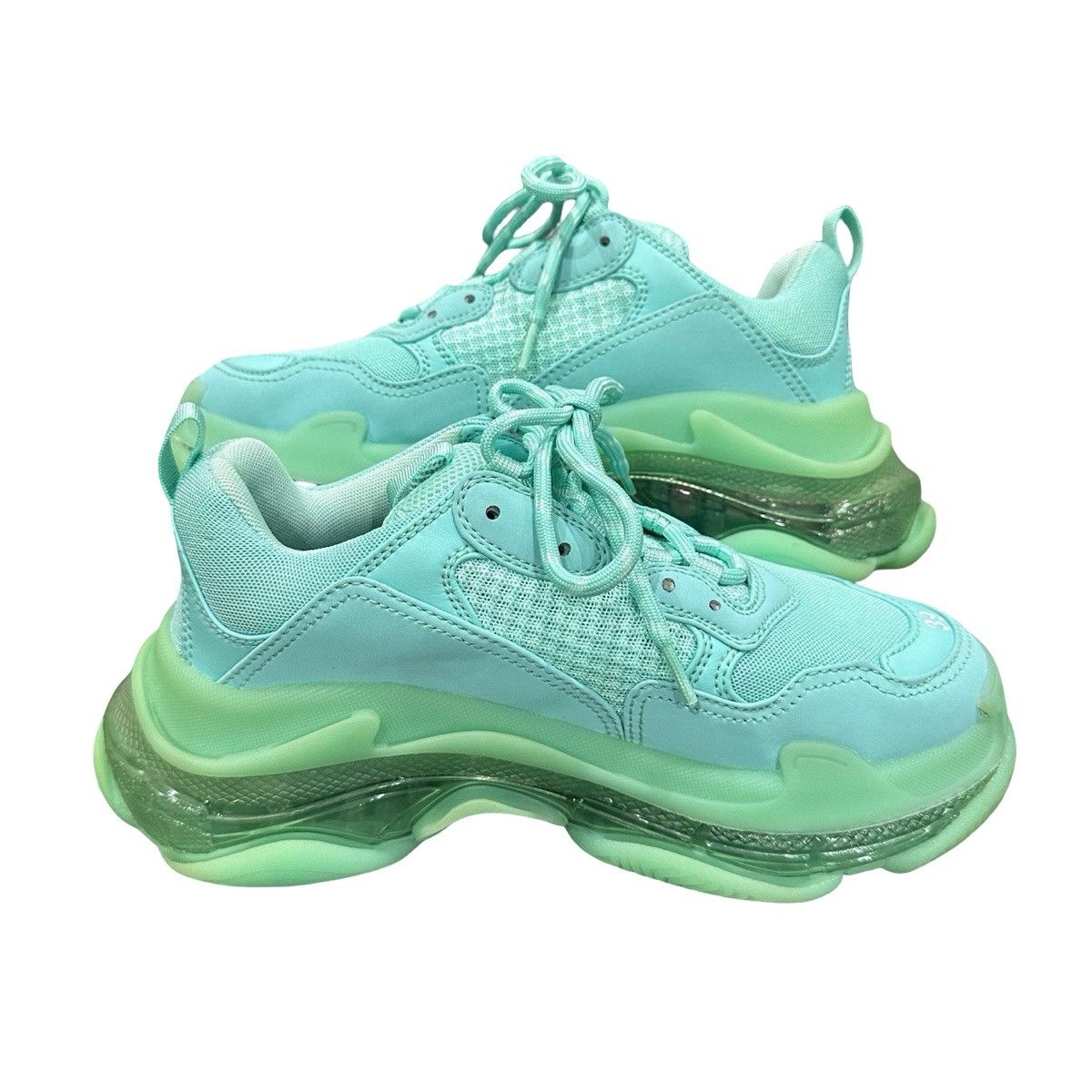 Balenciaga Balenciaga Triple S Clear Sole sneakers Size US 8.5 / IT 38.5 - 4 Thumbnail