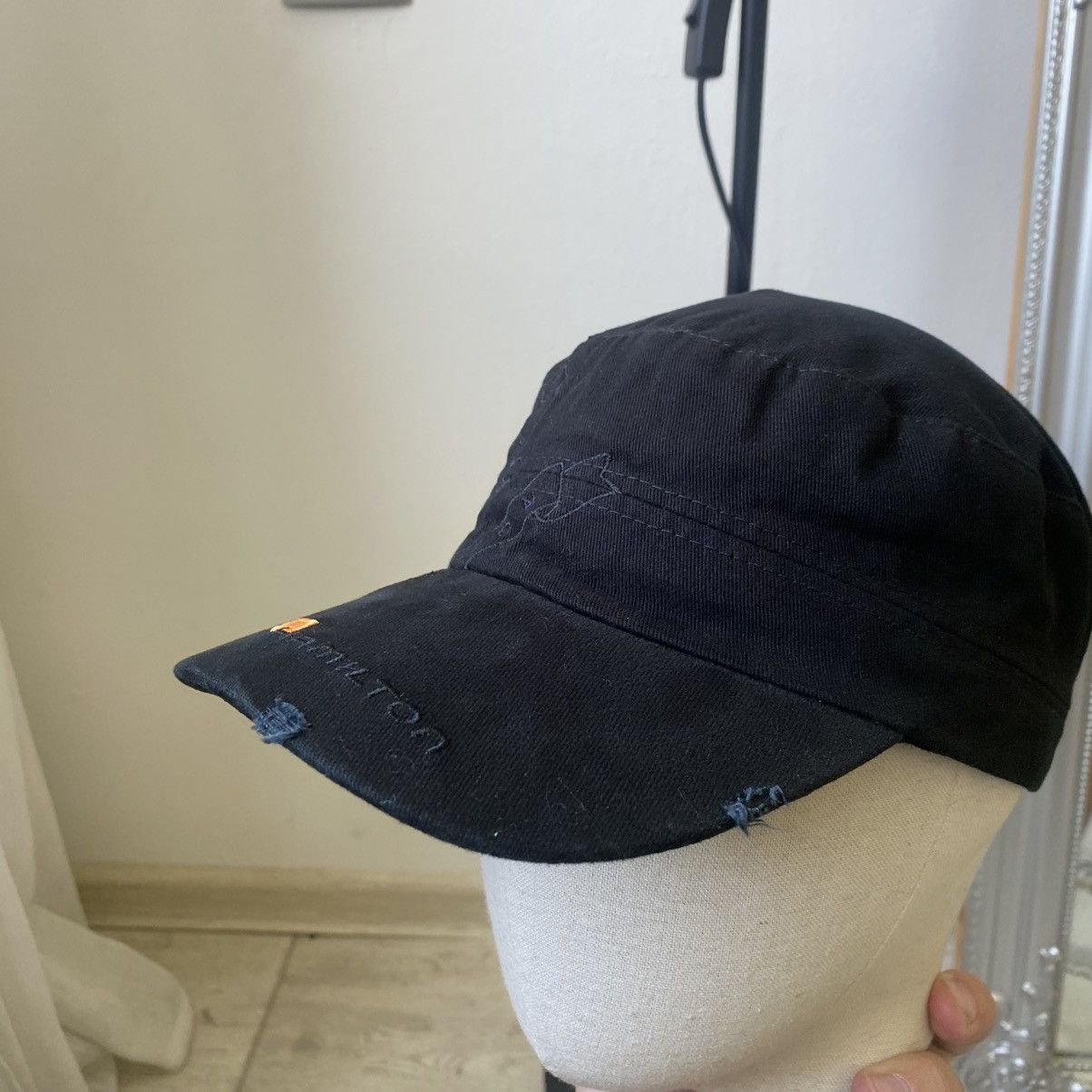 If Six Was Nine Vintage Y2K Kadet hat cap Black Kapital Affliction vibe Size ONE SIZE - 2 Thumbnail