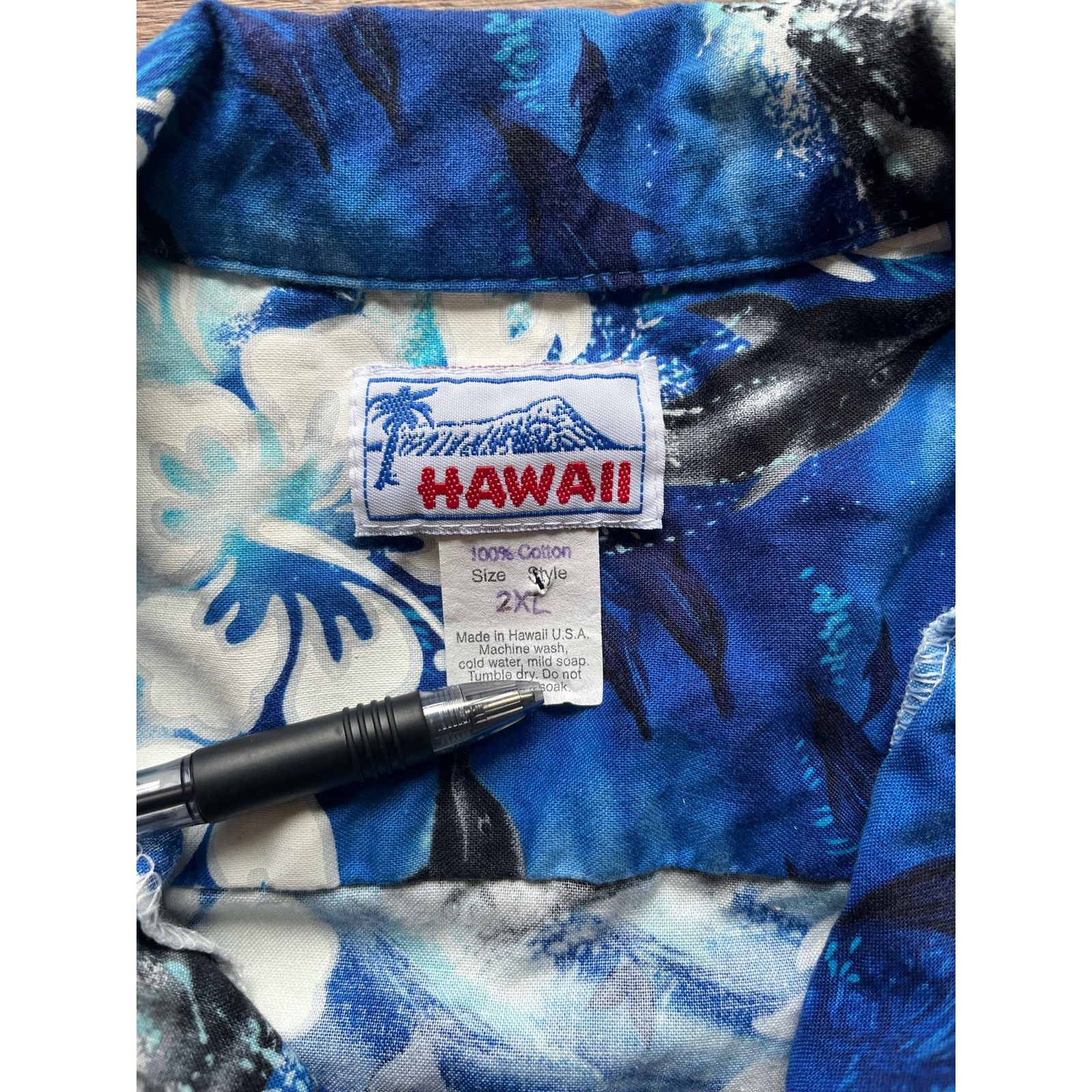 Other Vintage Hawaii Aloha Short Sleeve XXL Shirt Button up Size US XXL / EU 58 / 5 - 4 Thumbnail