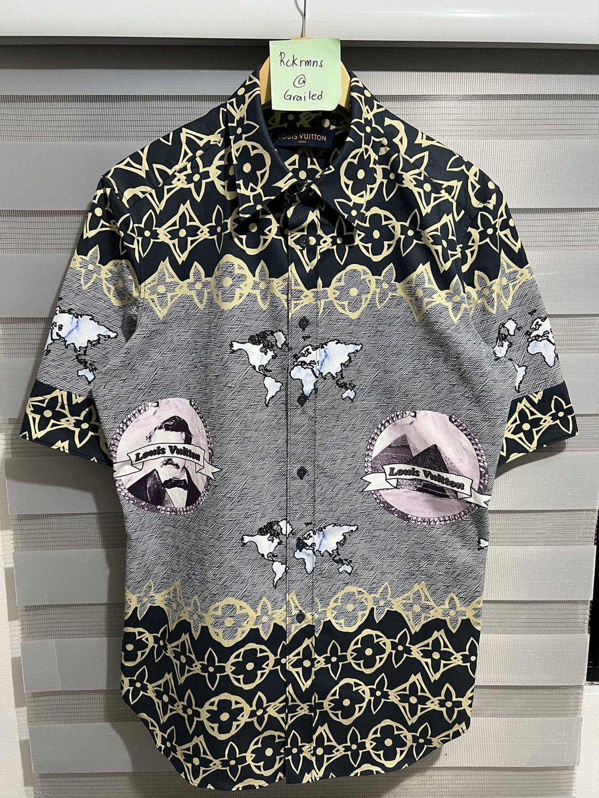 Louis Vuitton Monogram Wax Oversized Polo