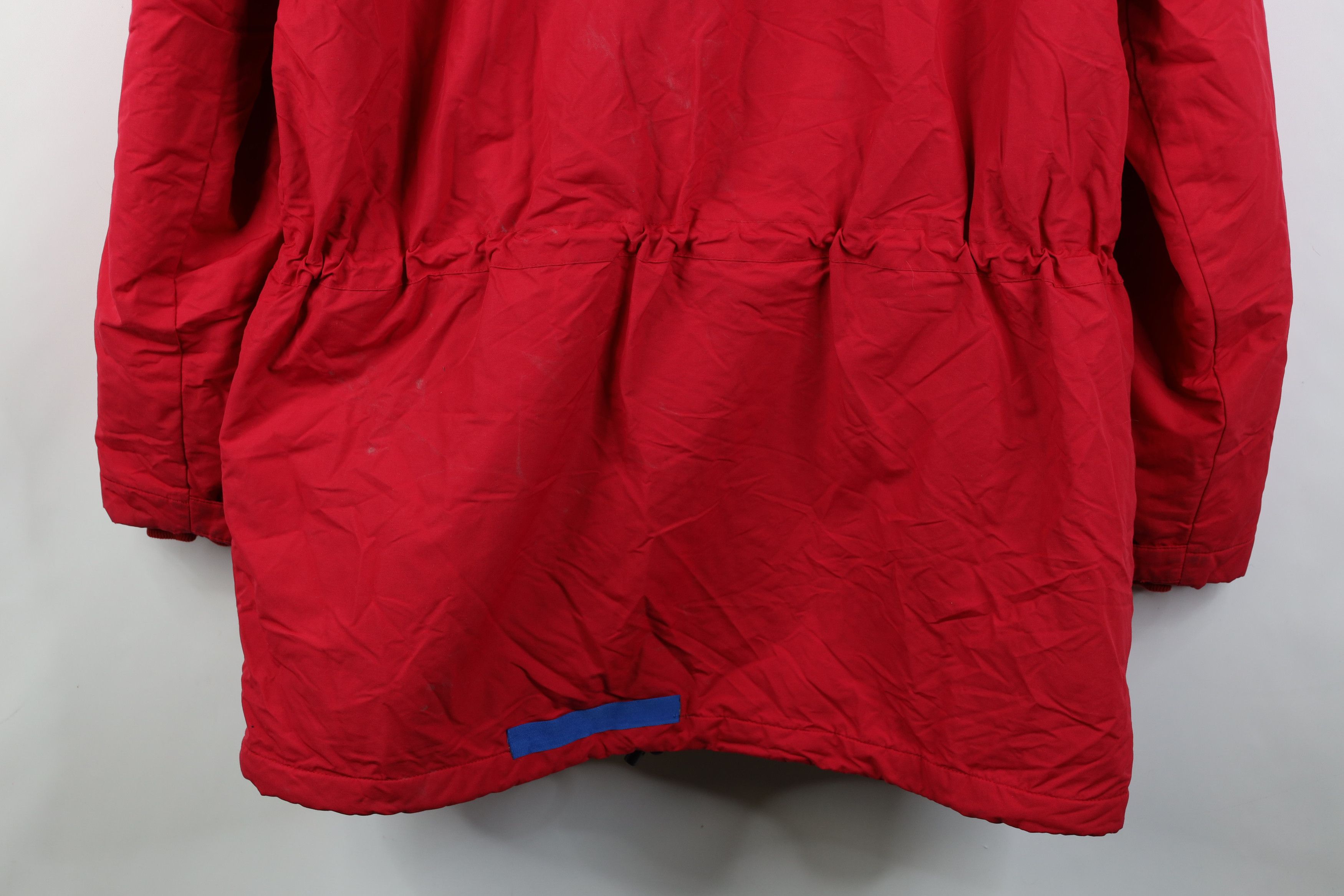 Lands' End Vintage 90s Y2K Lands End Lined Hooded Parka Jacket Coat Red Size US XL / EU 56 / 4 - 17 Thumbnail