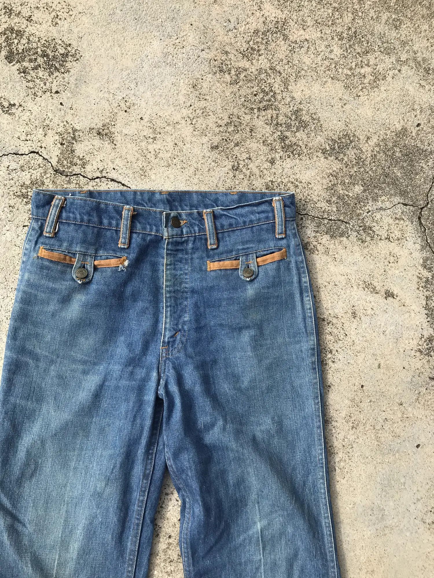 Levi's 1970 Levis Wide Leg Denim Orange Tab Size US 32 / EU 48 - 3 Thumbnail