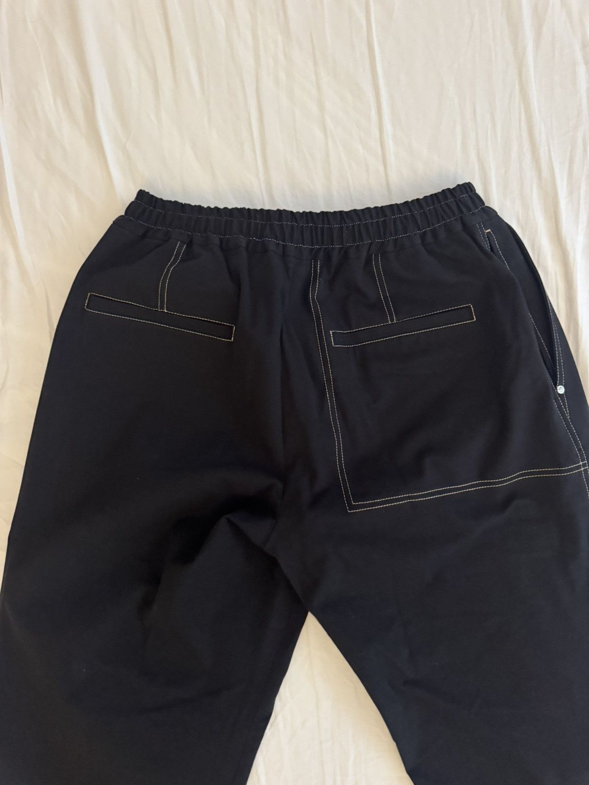 Helmut Lang Helmut Lang Pull On Pant in Black Size US 34 / EU 50 - 6 Thumbnail