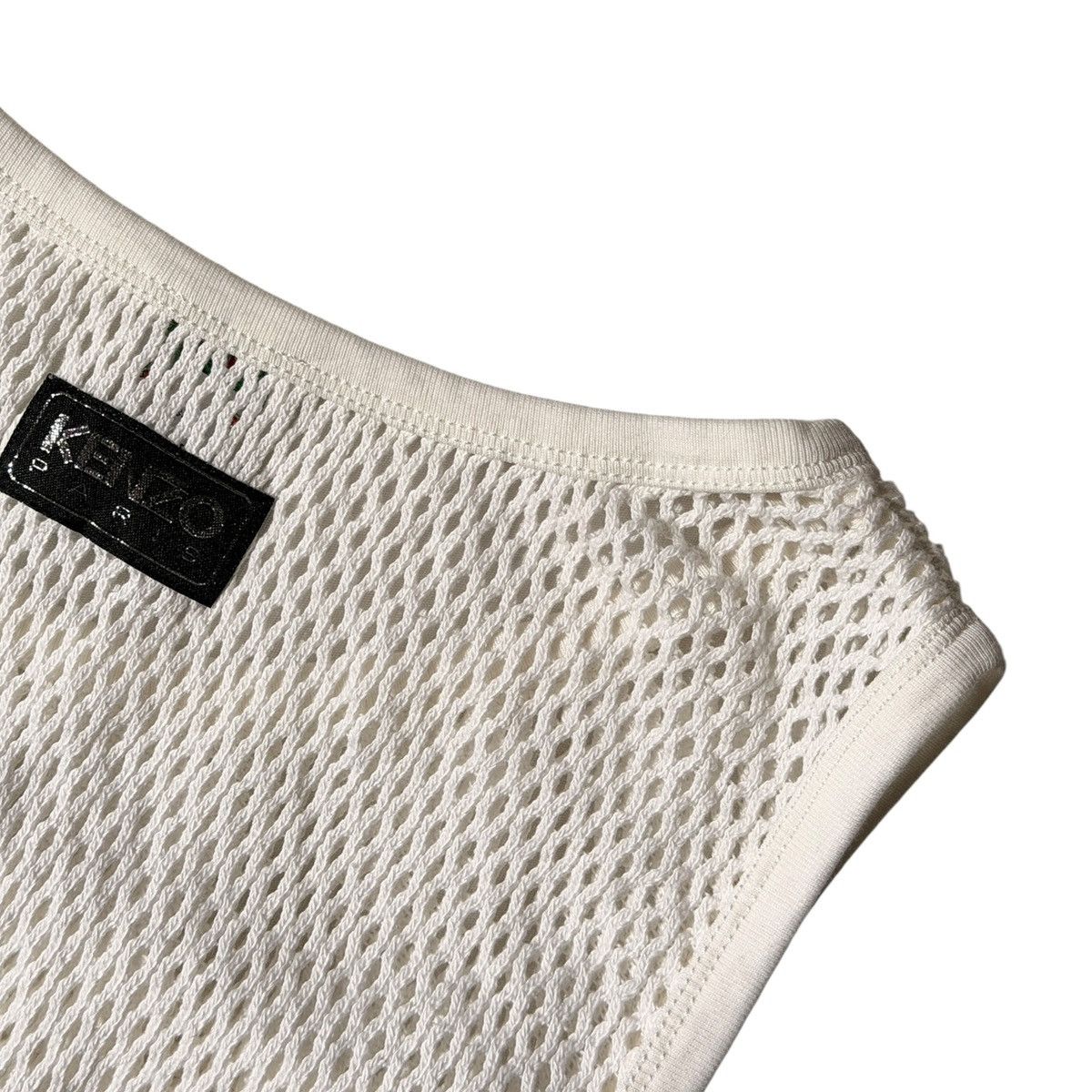 Kenzo Perforated mesh tank Size US L / EU 52-54 / 3 - 3 Thumbnail