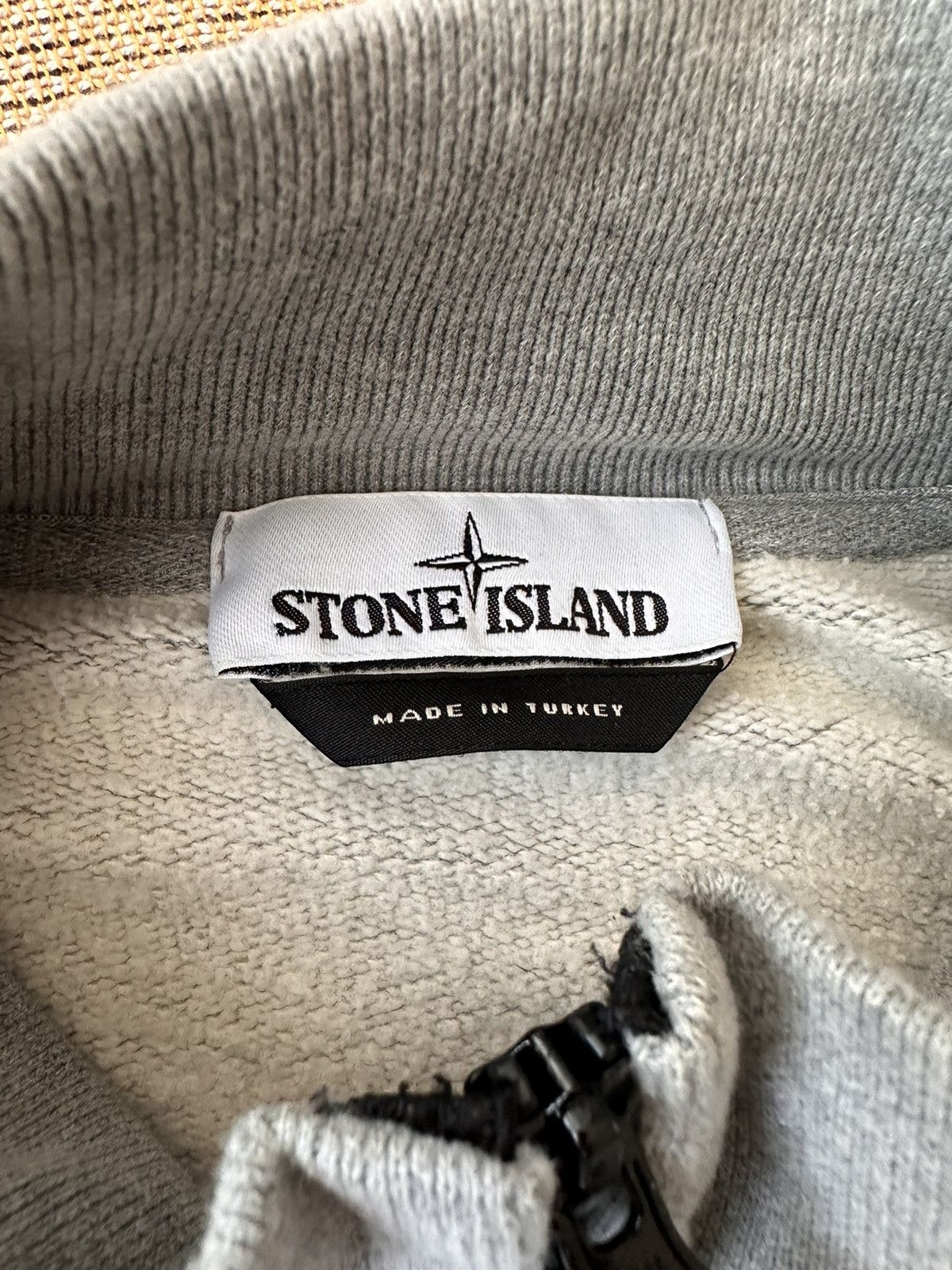 Stone Island Grey fullzip sweater Size US L / EU 52-54 / 3 - 5 Thumbnail