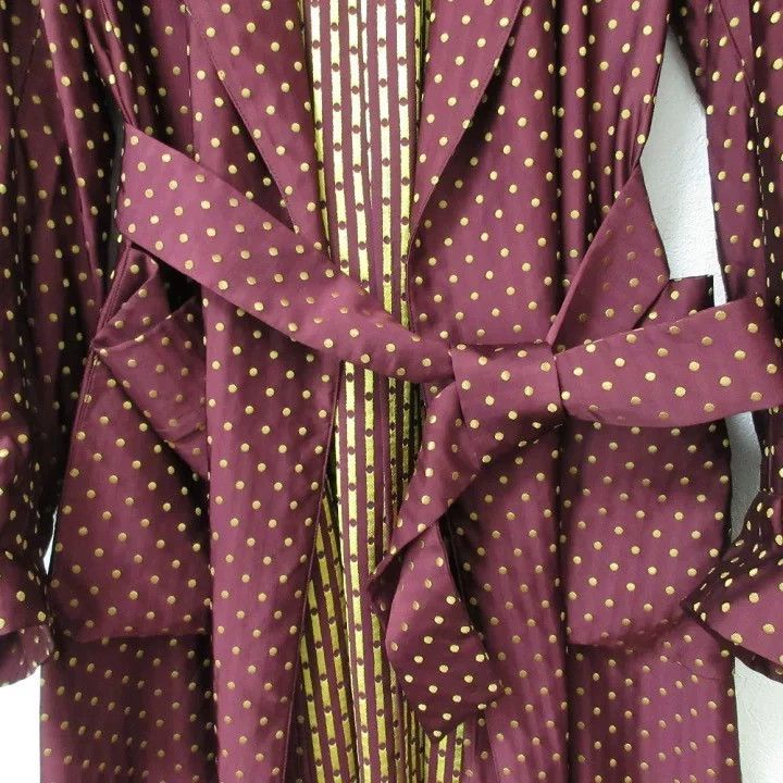 Dries Van Noten dries van noten Silk polka dot coat 2506-Nextarrow Size US XS / EU 42 / 0 - 5 Thumbnail