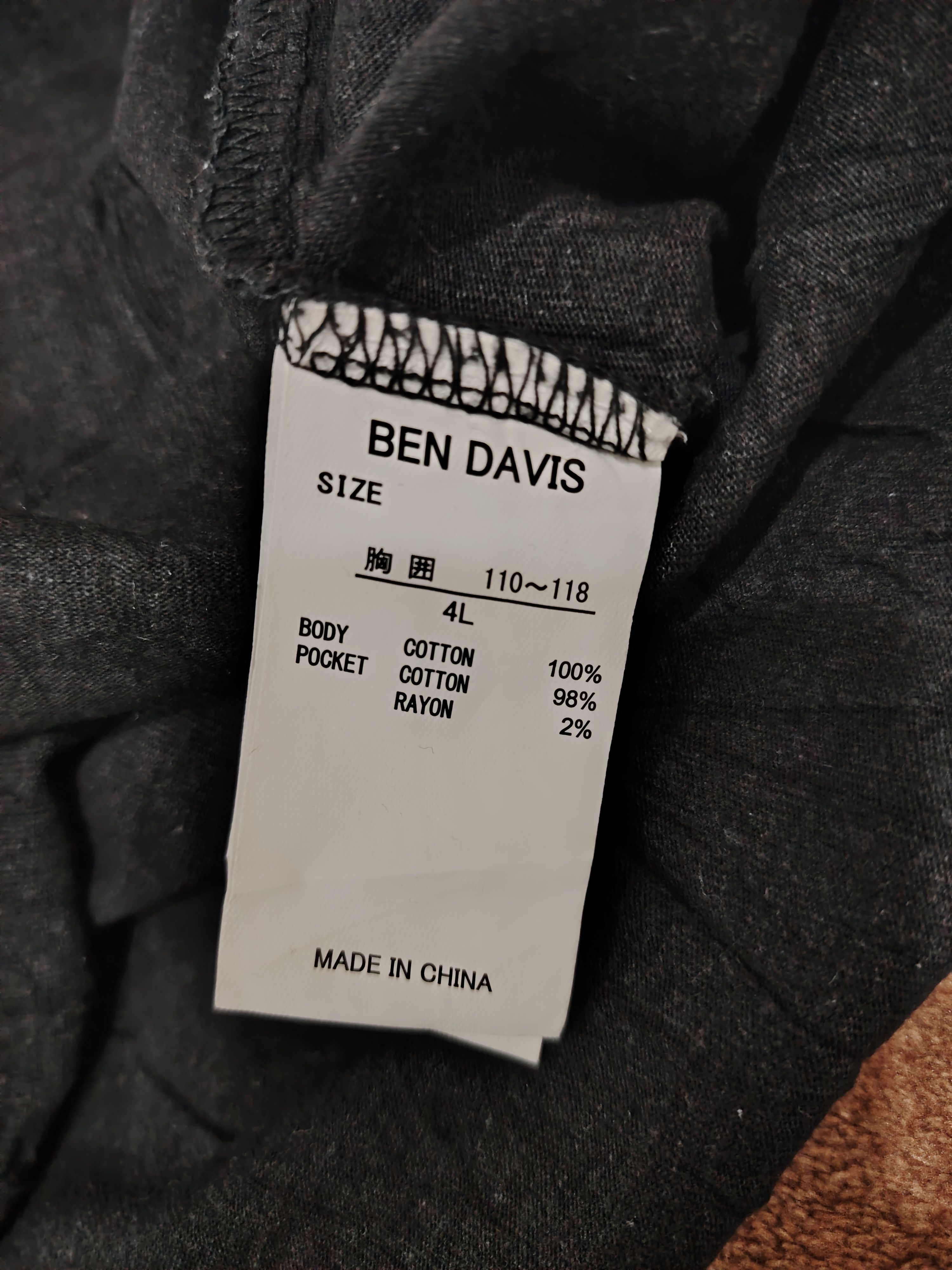 Ben Davis Ben Davis Painter's Pocket 4L Big Size T-Shirt Size US XXL / EU 58 / 5 - 5 Thumbnail