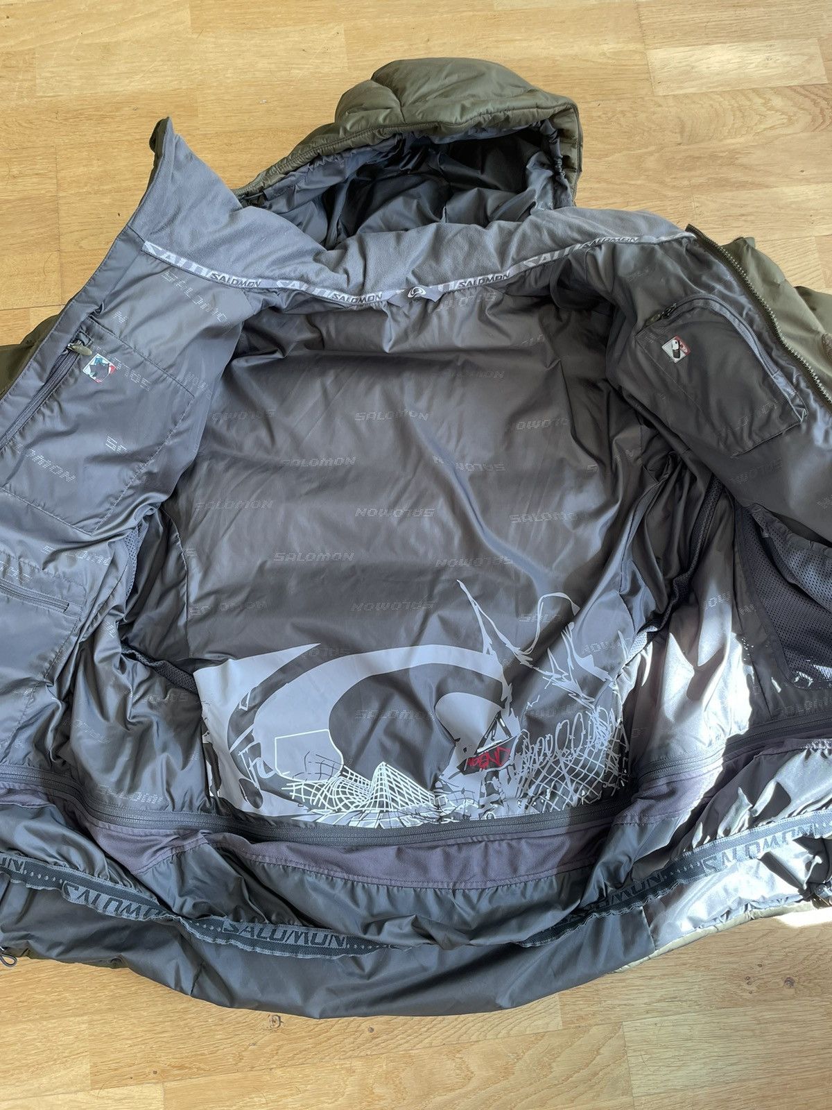 Salomon Salomon 90s Storm Technical Heavy Down Puffer Jacket