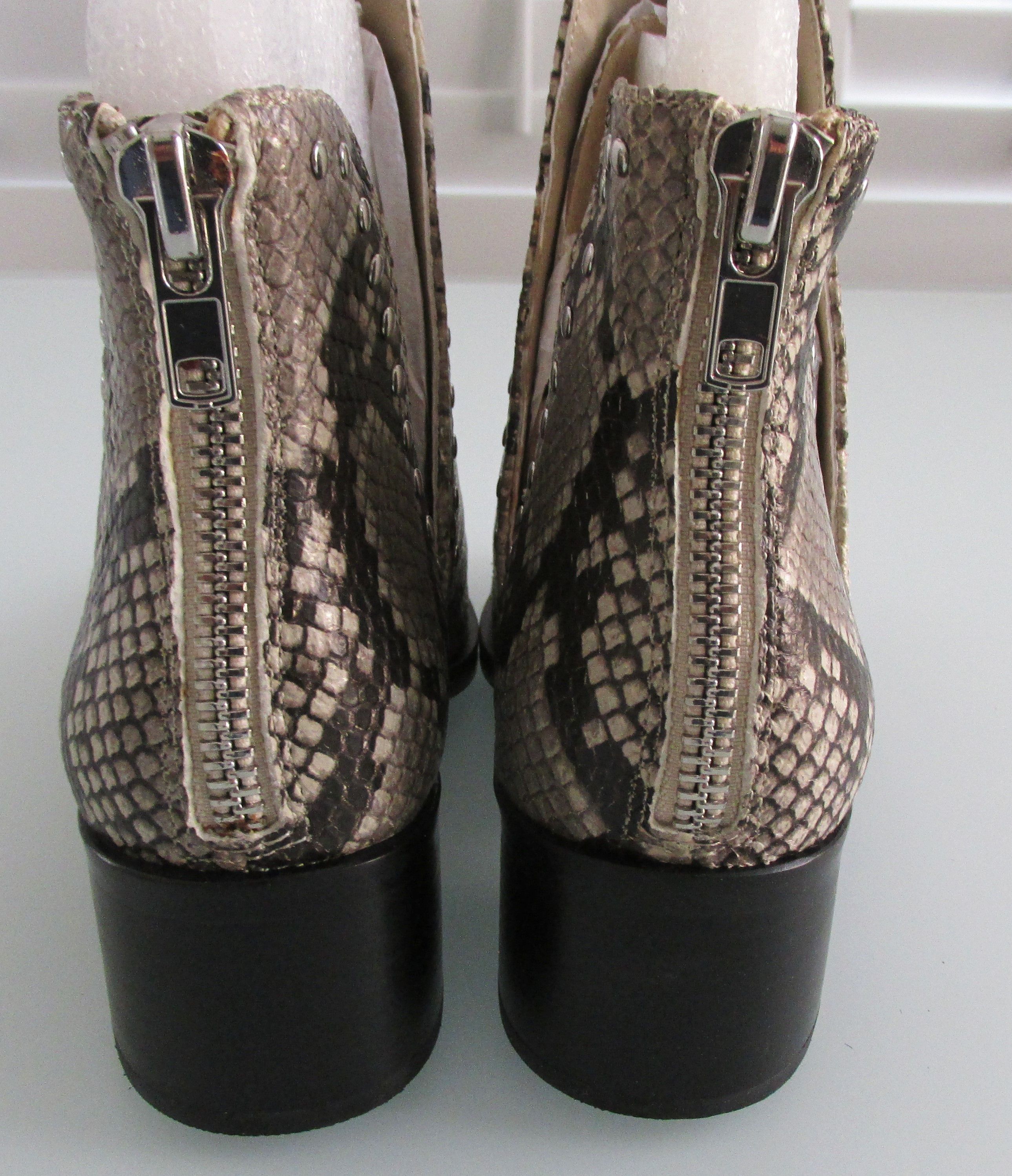 Steve Madden Steve Madden (New) Conspire Snakeskin Booties Size 8 M Size US 8 / IT 38 - 5 Thumbnail