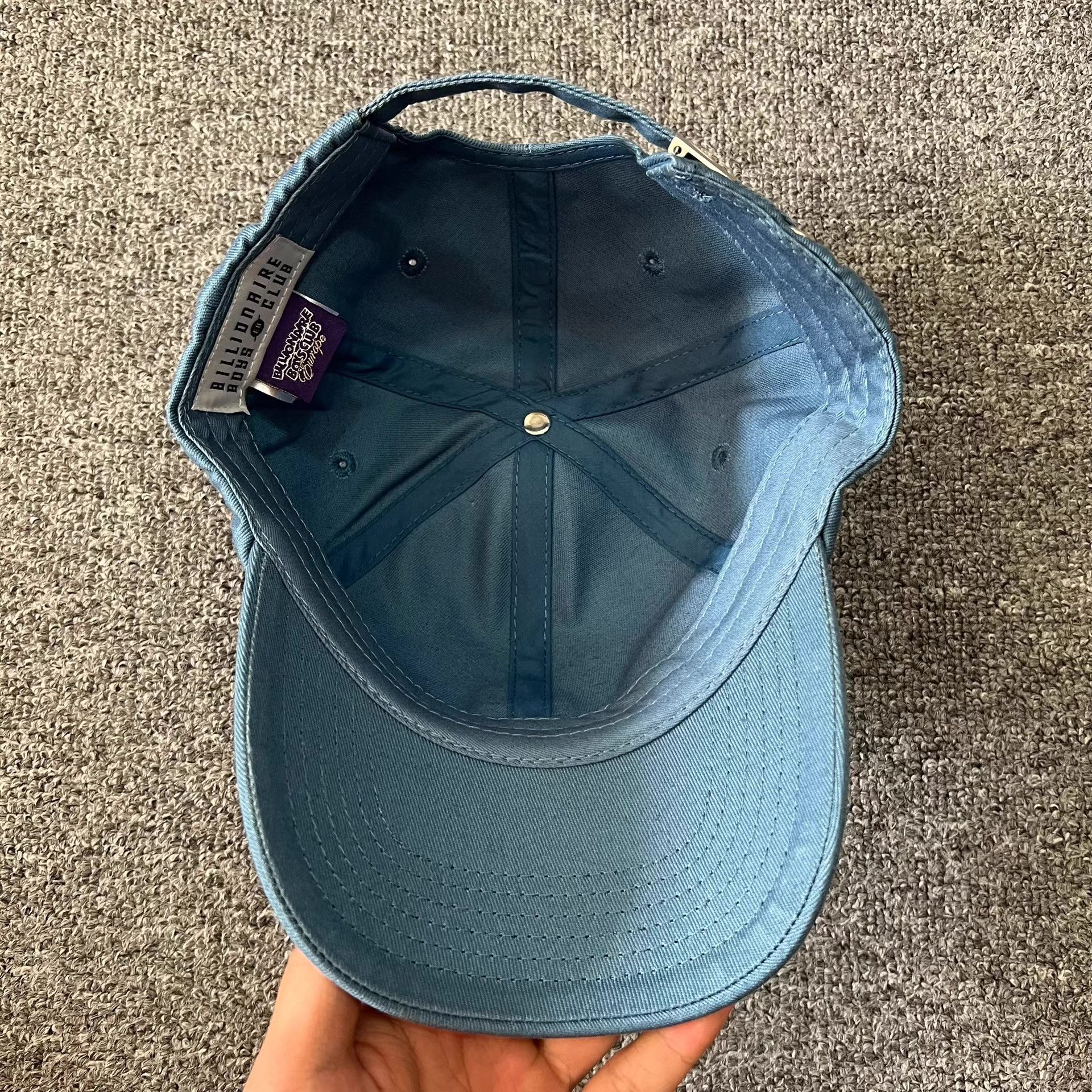 Billionaire Boys Club BBC EU Astronaut Logo Curved Brim Baseball Cap Q7 Size ONE SIZE - 3 Thumbnail
