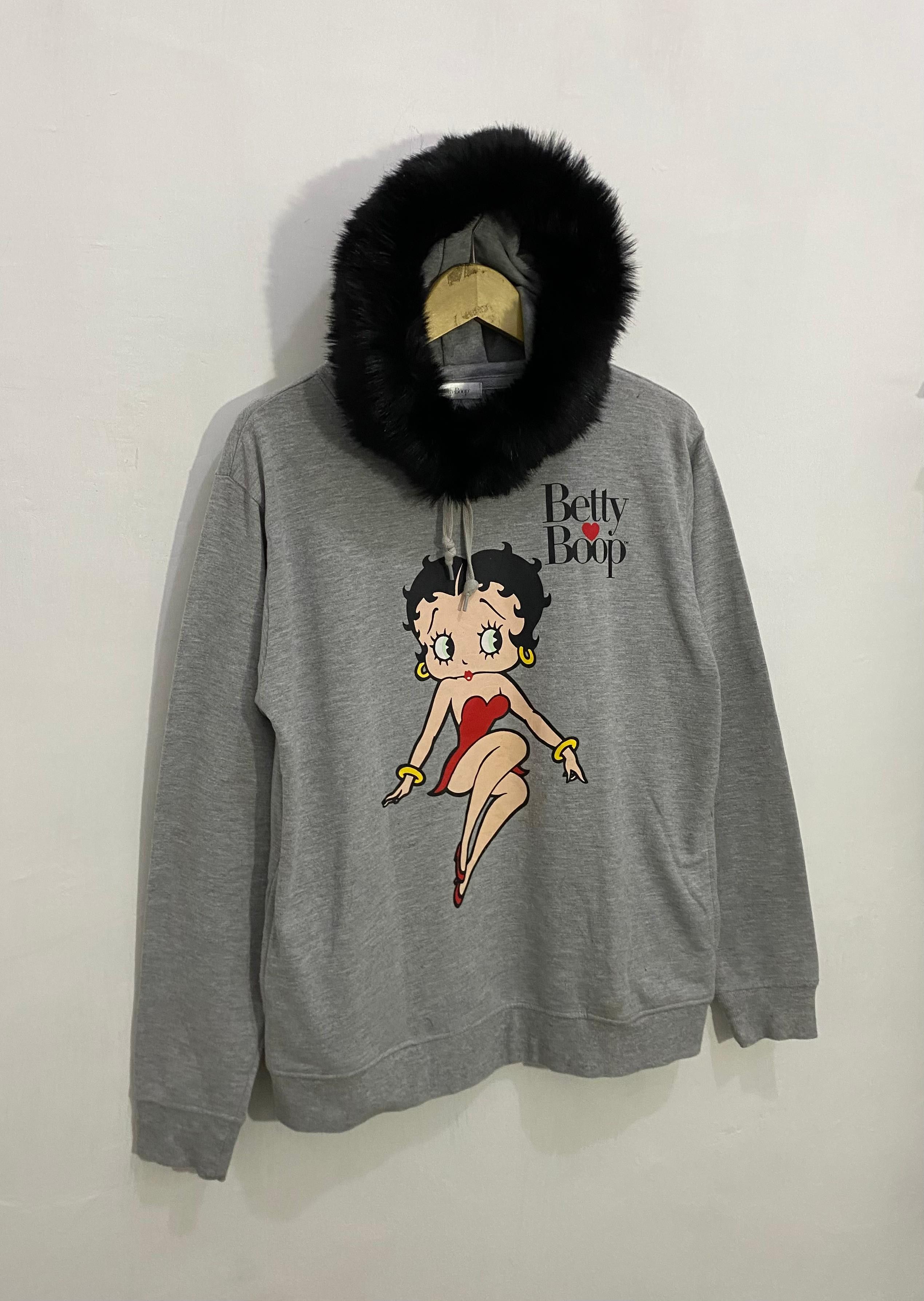Japanese Brand Betty Boop Fur Hoodie LGB Style Size US L / EU 52-54 / 3 - 2 Thumbnail