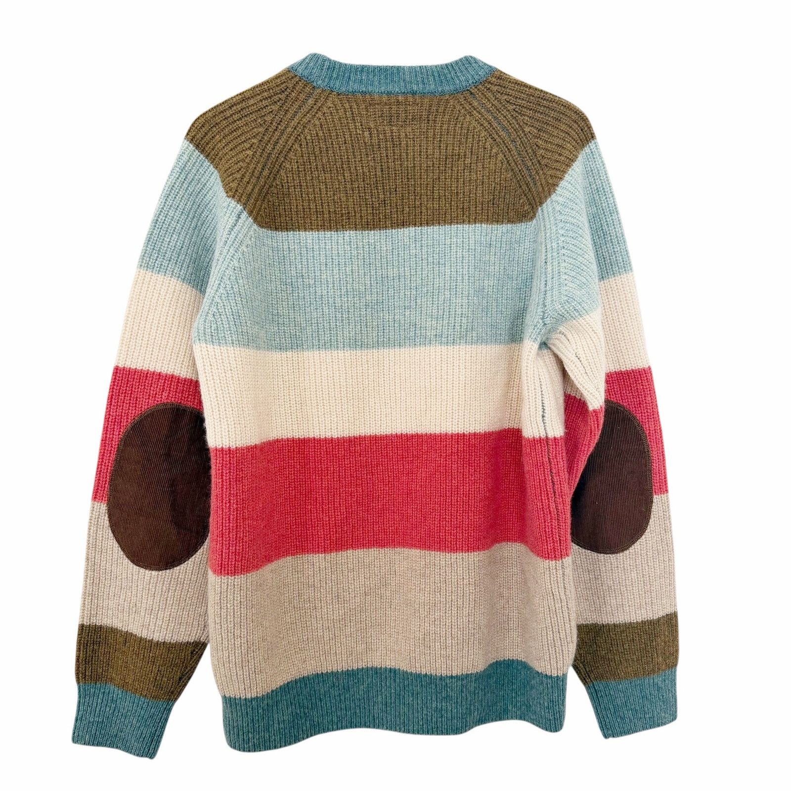 Beams Plus Beams Plus Multi Stripe 5G Wool Crewneck Sweater Sz L Size US L / EU 52-54 / 3 - 5 Thumbnail