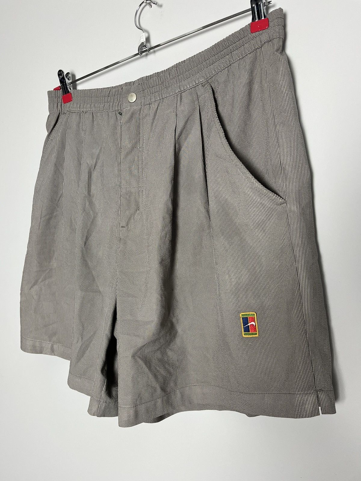 Nike RARE NIKE FACTORY DEFFECT COURT TENNIS SHORTS PANTS Size US 34 / EU 50 - 1 Thumbnail