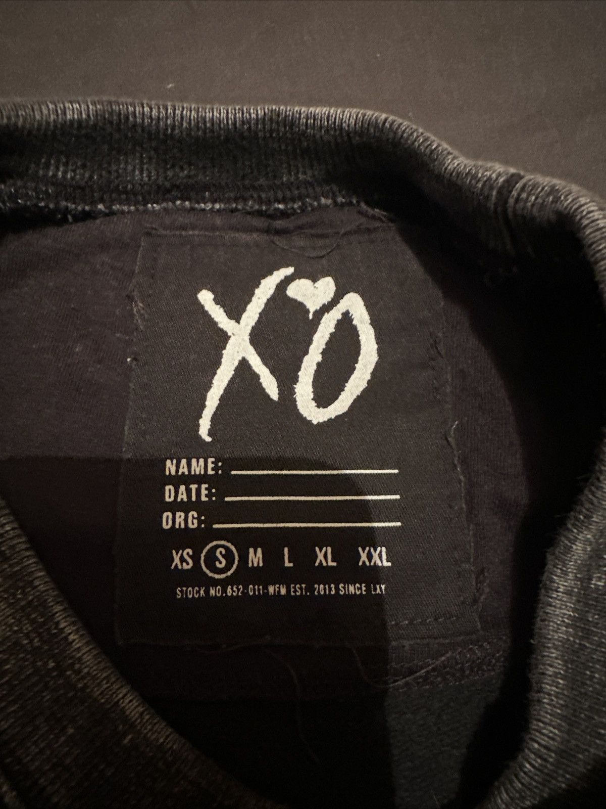 The Weeknd XO 2015 Winter Wash offers Capsule Crewneck Sweater