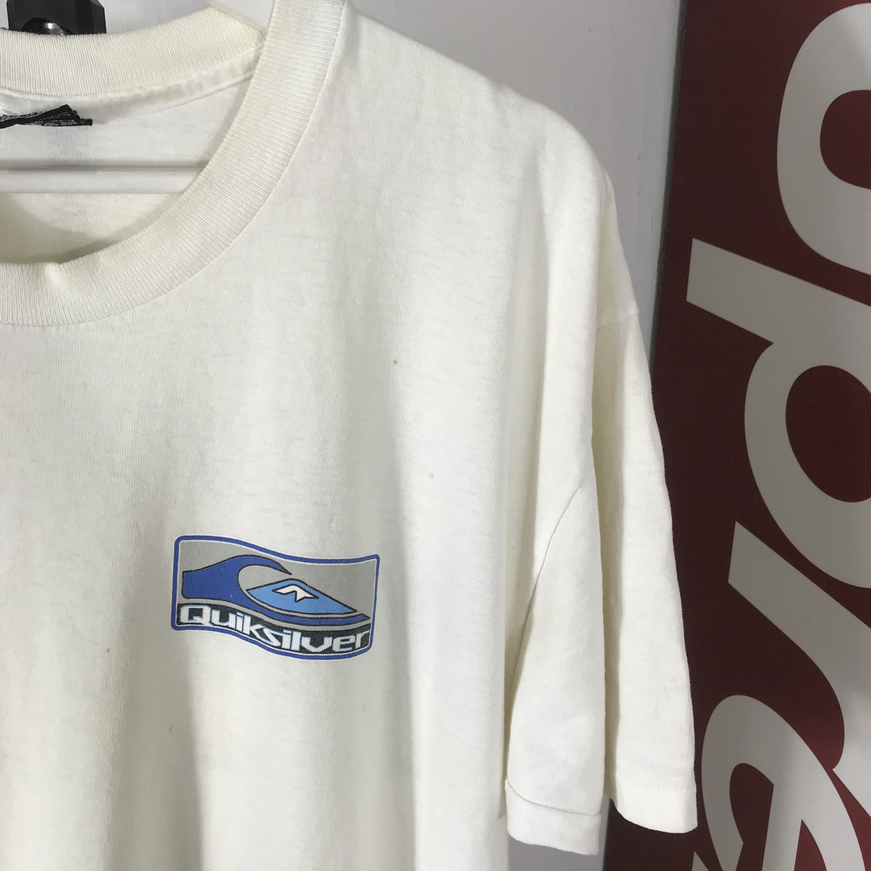 Quiksilver 90s Vintage Quiksilver Kelly Slater Legendary Surfer Tshirt Size US L / EU 52-54 / 3 - 6 Thumbnail