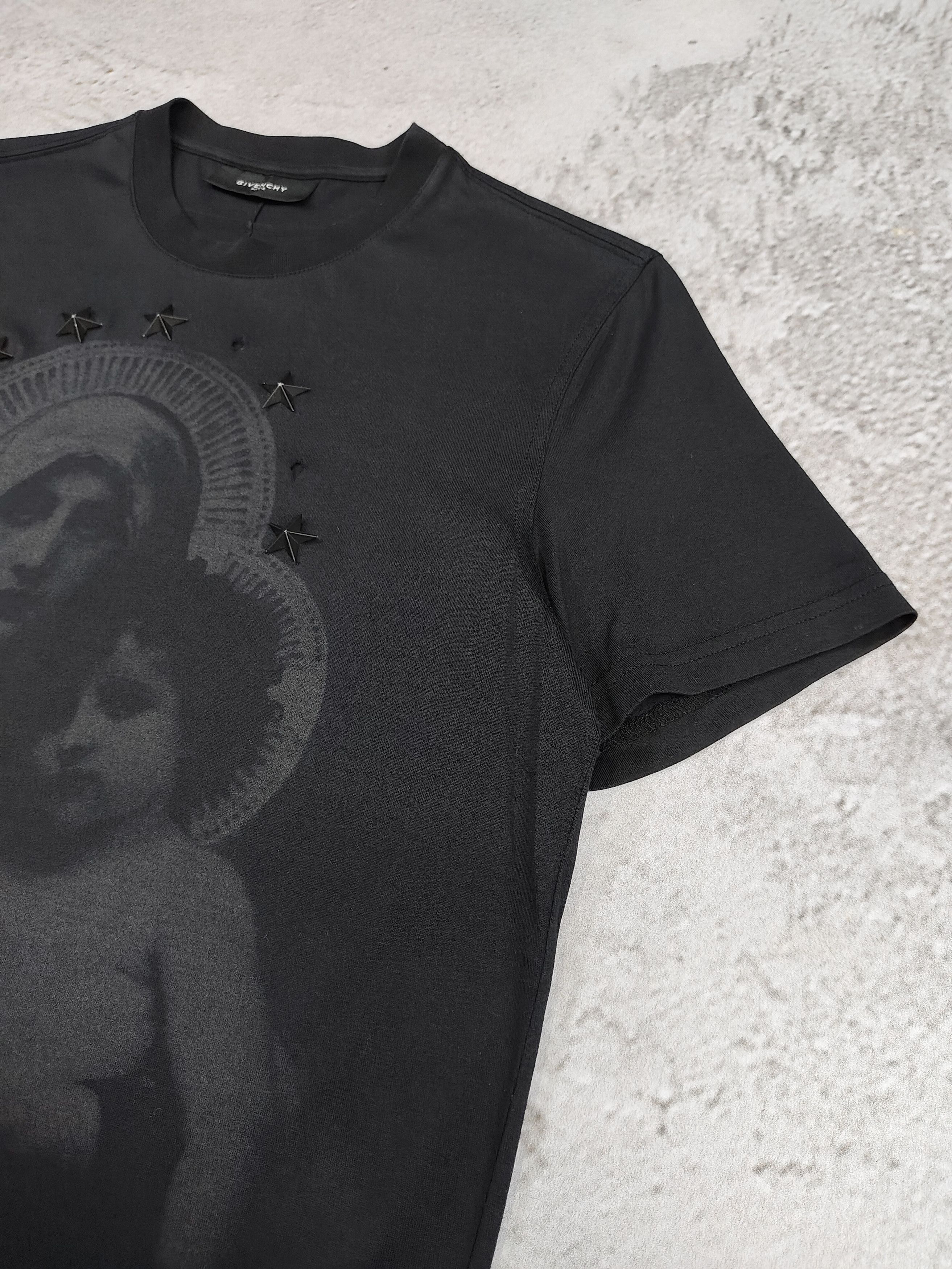 Givenchy Givenchy- Madonna Child Star Stud Gothic Punk Darkwear Tee Size US S / EU 44-46 / 1 - 2 Thumbnail