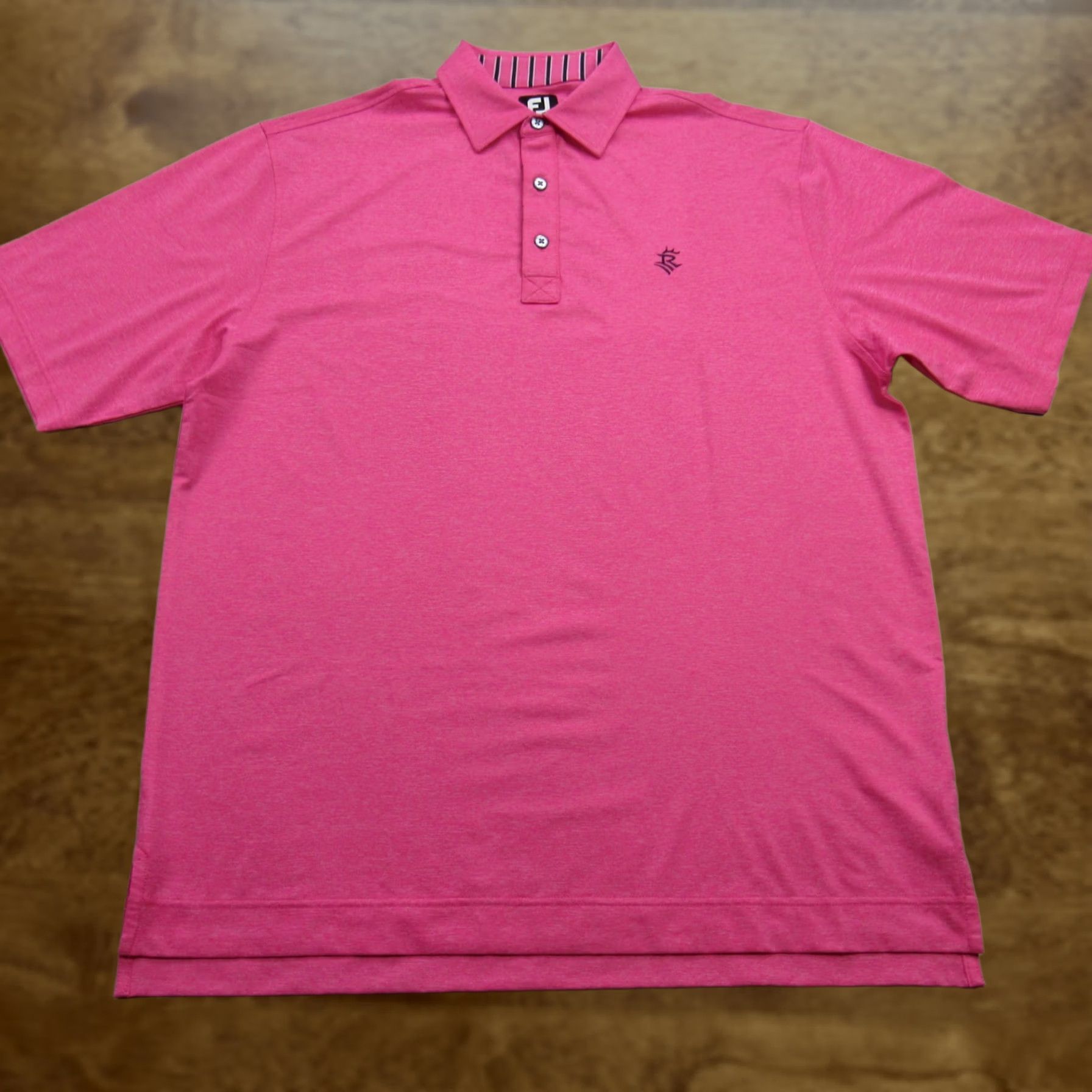 Footjoy Footjoy Golf Polo Shirt Mens Large Short Sleeve Lightweight Outdoors Pink Size US XXL / EU 58 / 5 - 1 Thumbnail