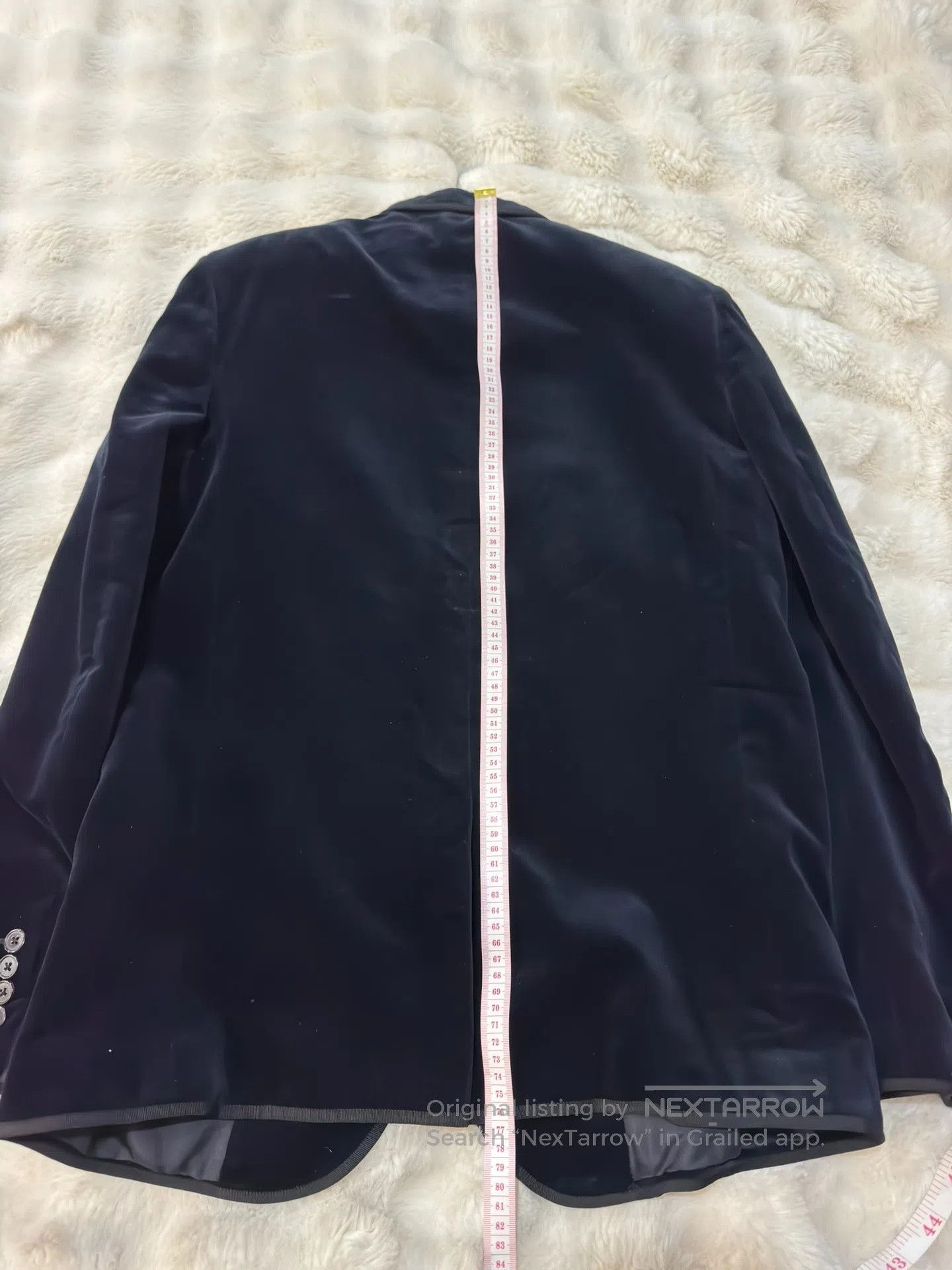 Saint Laurent Paris Saint Laurent Paris Original Year Navy Velvet Suit| Size US M / EU 48-50 / 2 - 9 Thumbnail