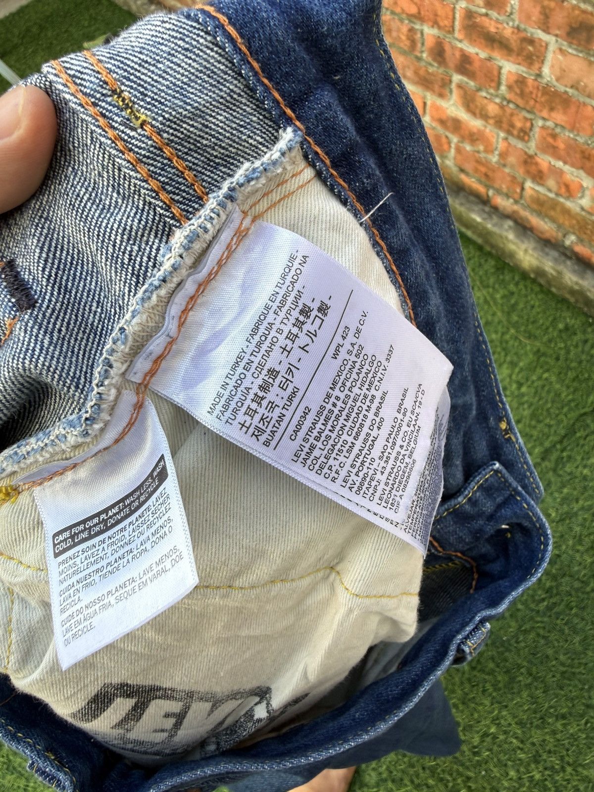 Levi's Vintage Clothing W28x31 vintage LVC 701 redline big E levi’s Size US 28 / EU 44 - 8 Thumbnail