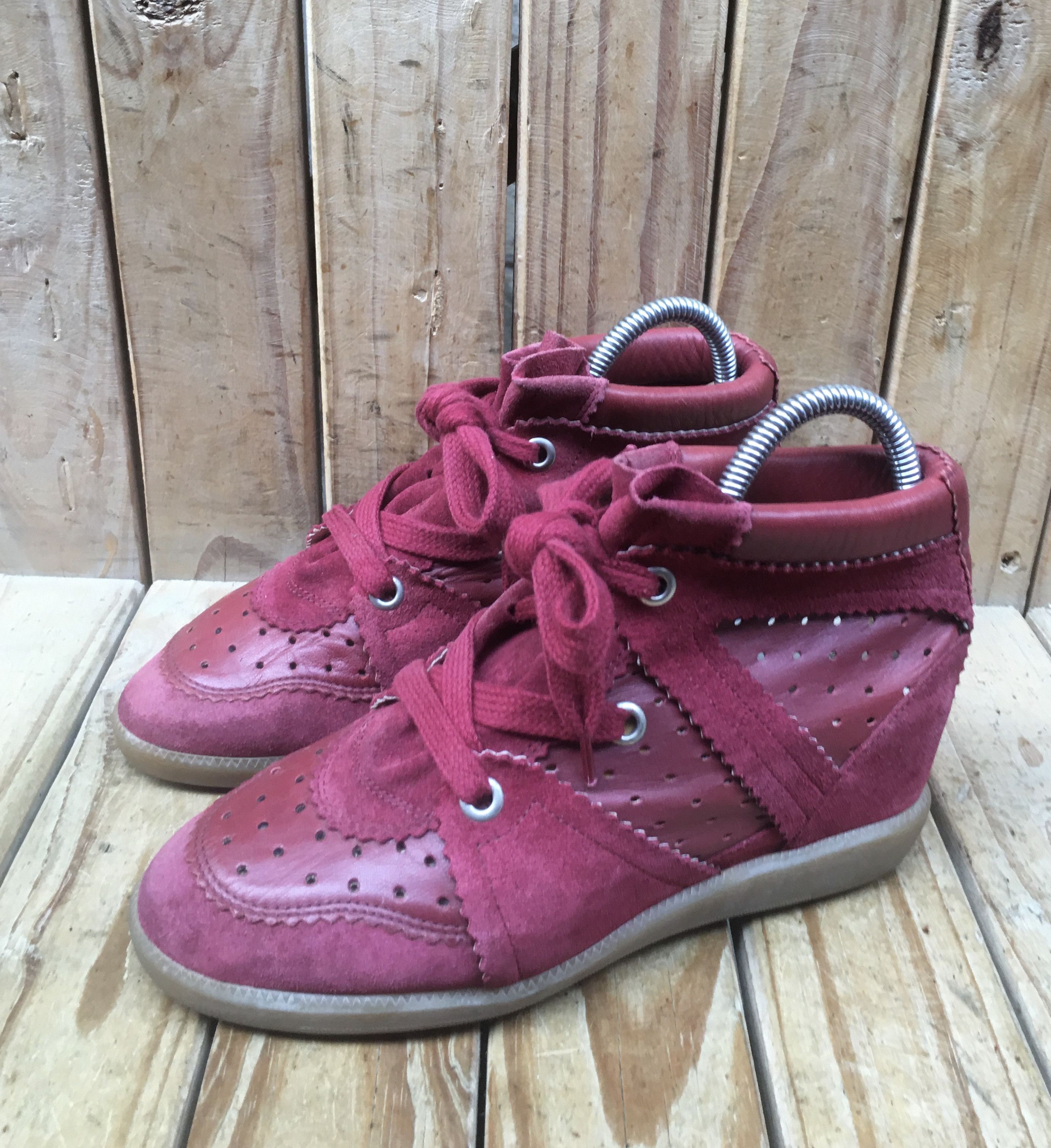 Isabel Marant Isabel Marant Bobby sneaker leather boots EUR 38 USA 8 Uk 5 Size US 8 / IT 38 - 15 Thumbnail