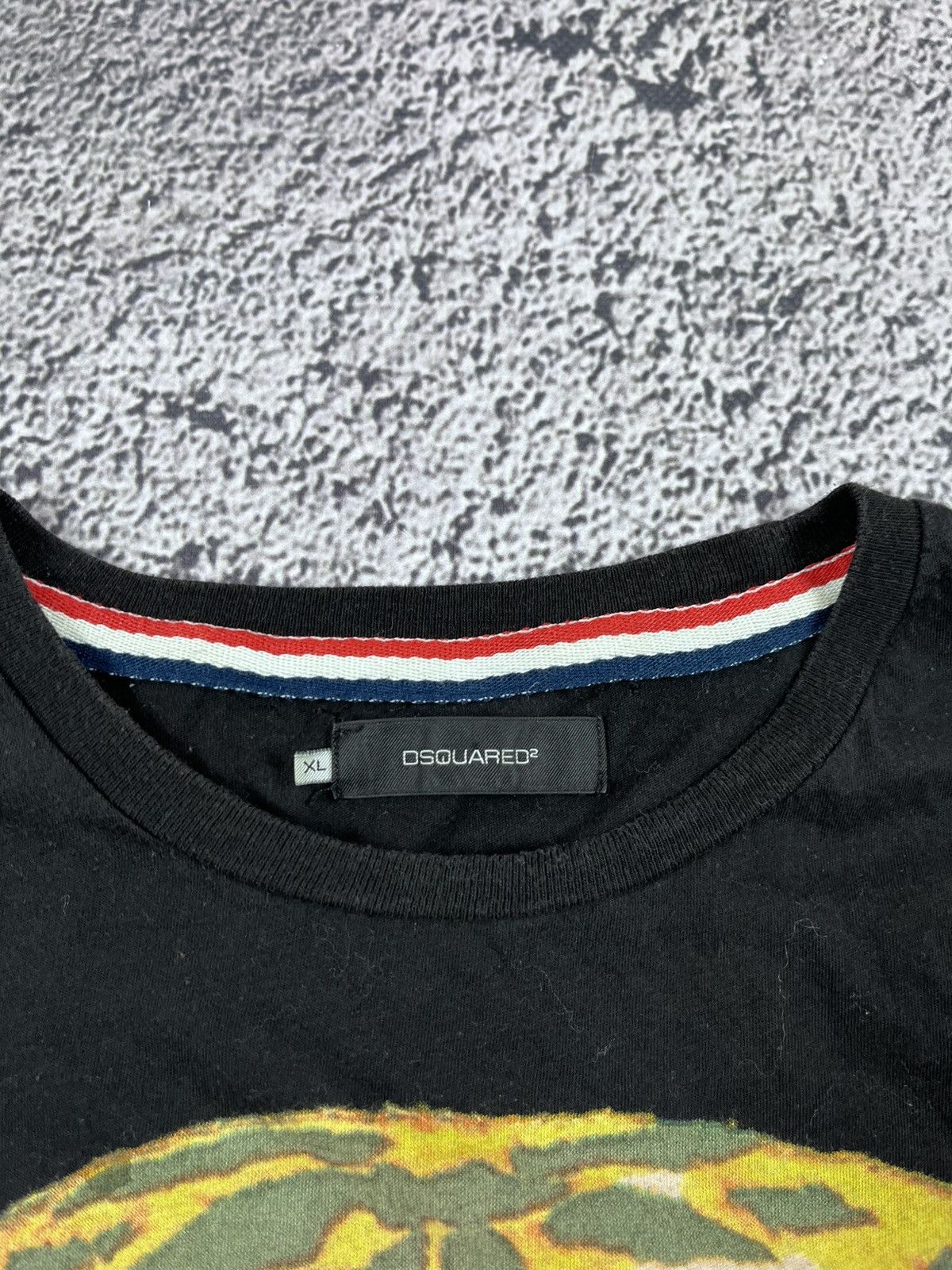 Dsquared2 Dsquared tiger vintage t shirt rare streetwear Size US XL / EU 56 / 4 - 3 Thumbnail