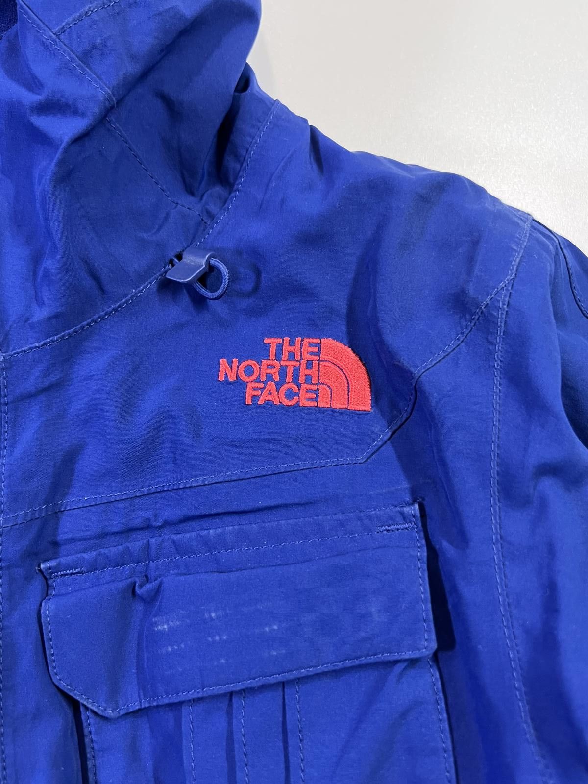 The North Face The North Face Blue Hyvent Hooded Outdoor Jacket Size M / US 6-8 / IT 42-44 - 2 Thumbnail