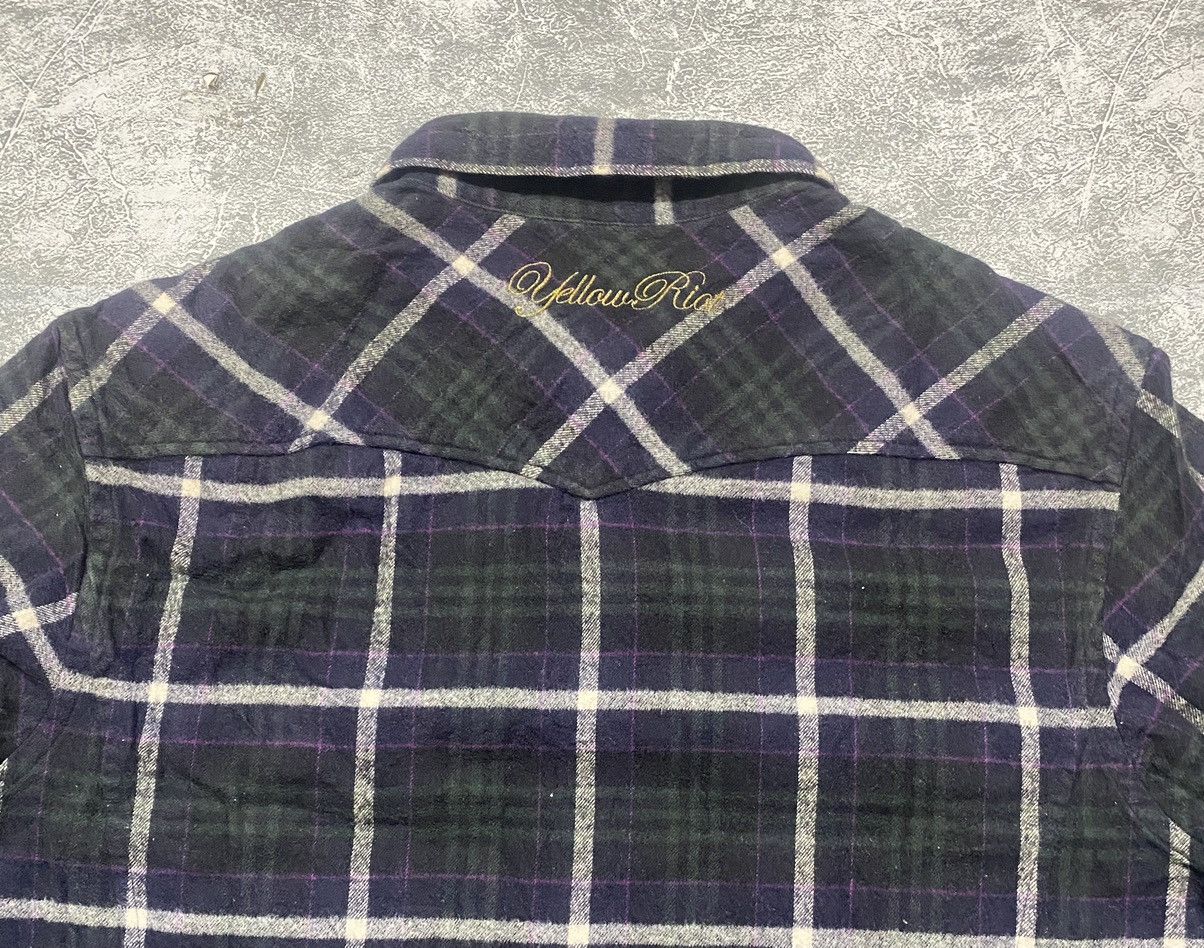 PPFM 2000s PPFM Plaid Western "Yellow Riot" Size US S / EU 44-46 / 1 - 2 Thumbnail