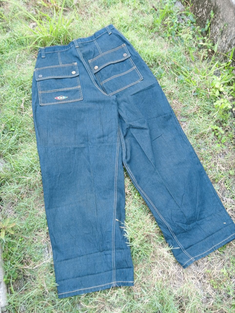 Cross Colours VINTAGE CROSS COLOURS BAGGY PANTS Size US 32 / EU 48 - 3 Thumbnail