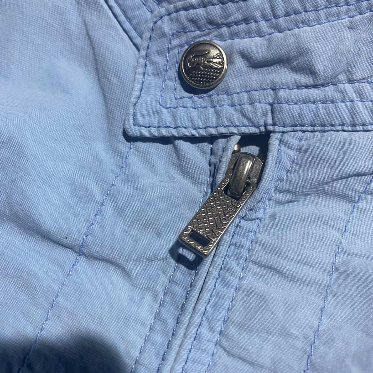 Lacoste × Vintage Lacoste Light Blue Jacket Size US M / EU 48-50 / 2 - 5 Thumbnail