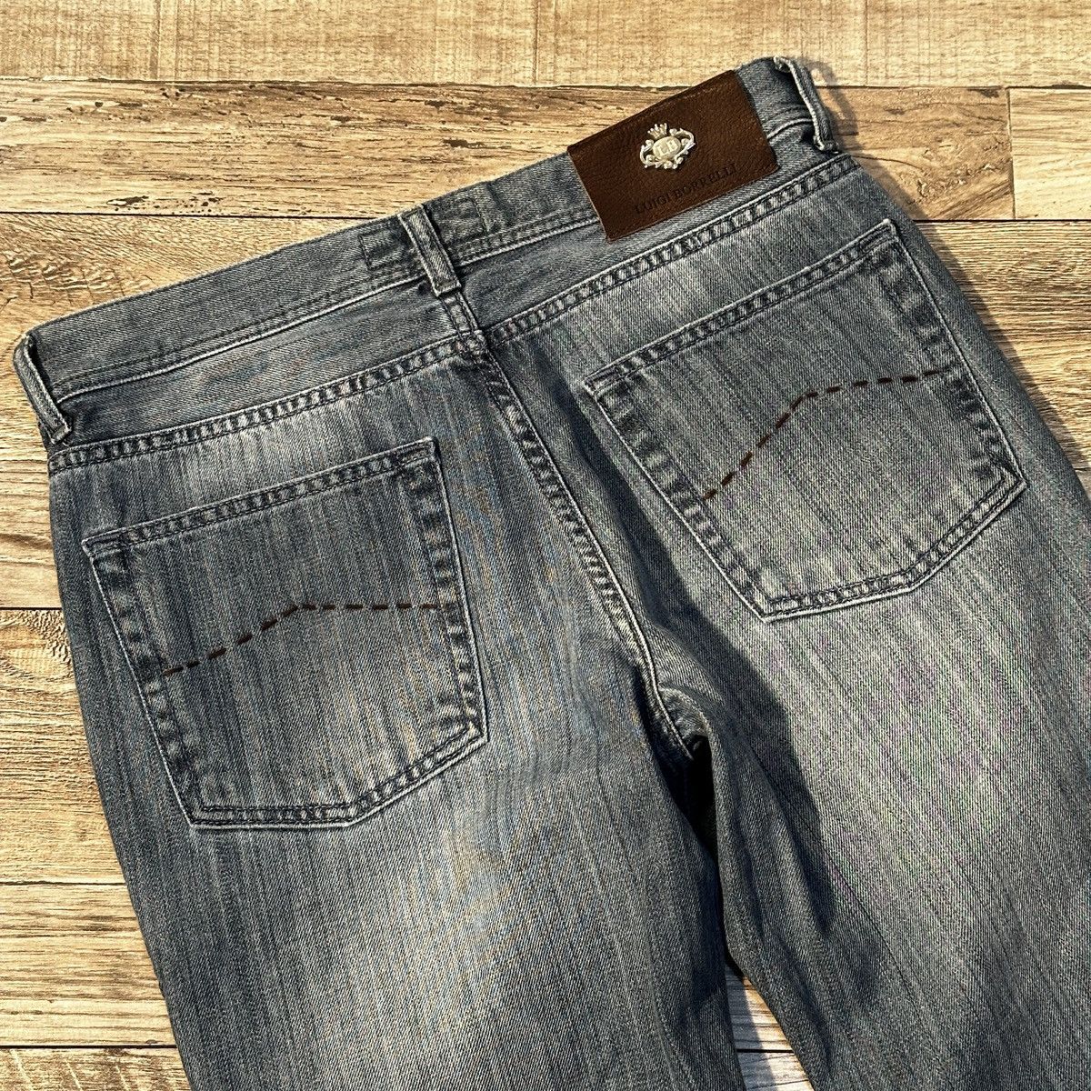 Borriello Napoli LUIGI BORRELLI NAPOLI JEANS Size US 31 - 17 Thumbnail