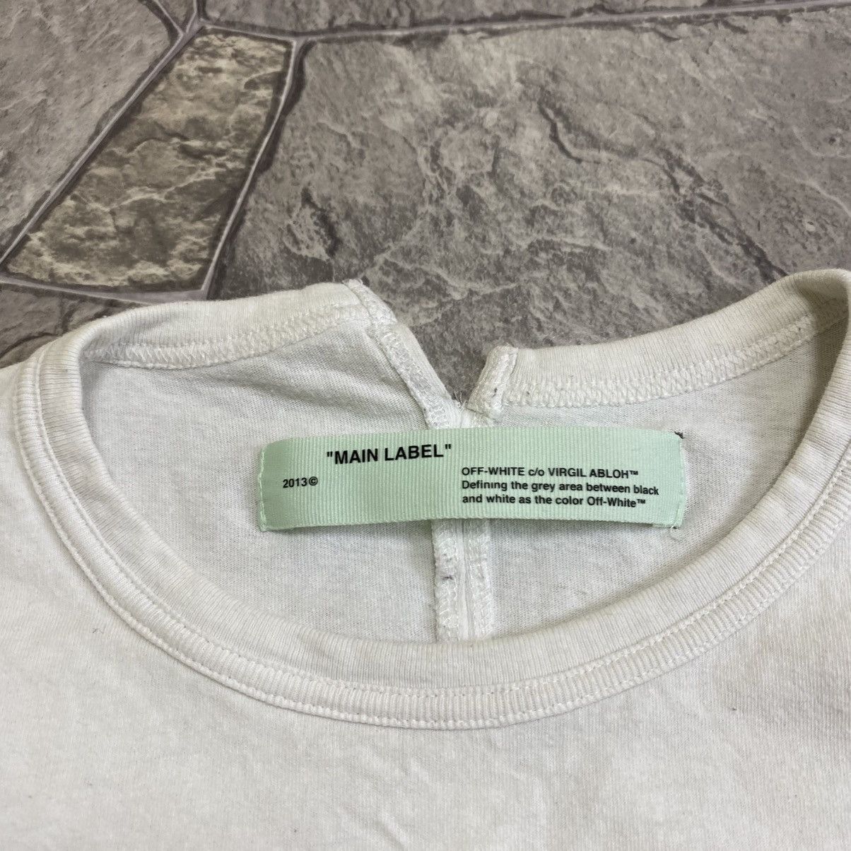 Off-White Off White Logo T-Shirt “Temperature” / Black Size US M / EU 48-50 / 2 - 8 Thumbnail