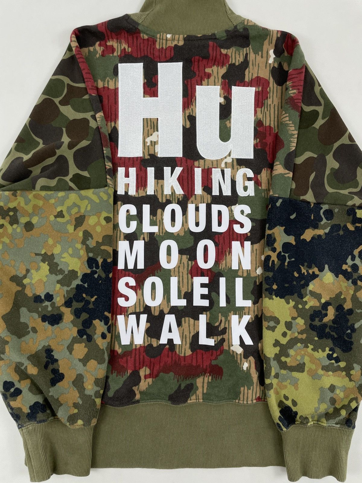 Adidas × Pharrell PHARRELL WILLIAMS Hiking Camo Print Sweatshirt Pullover S Size US S / EU 44-46 / 1 - 14 Thumbnail