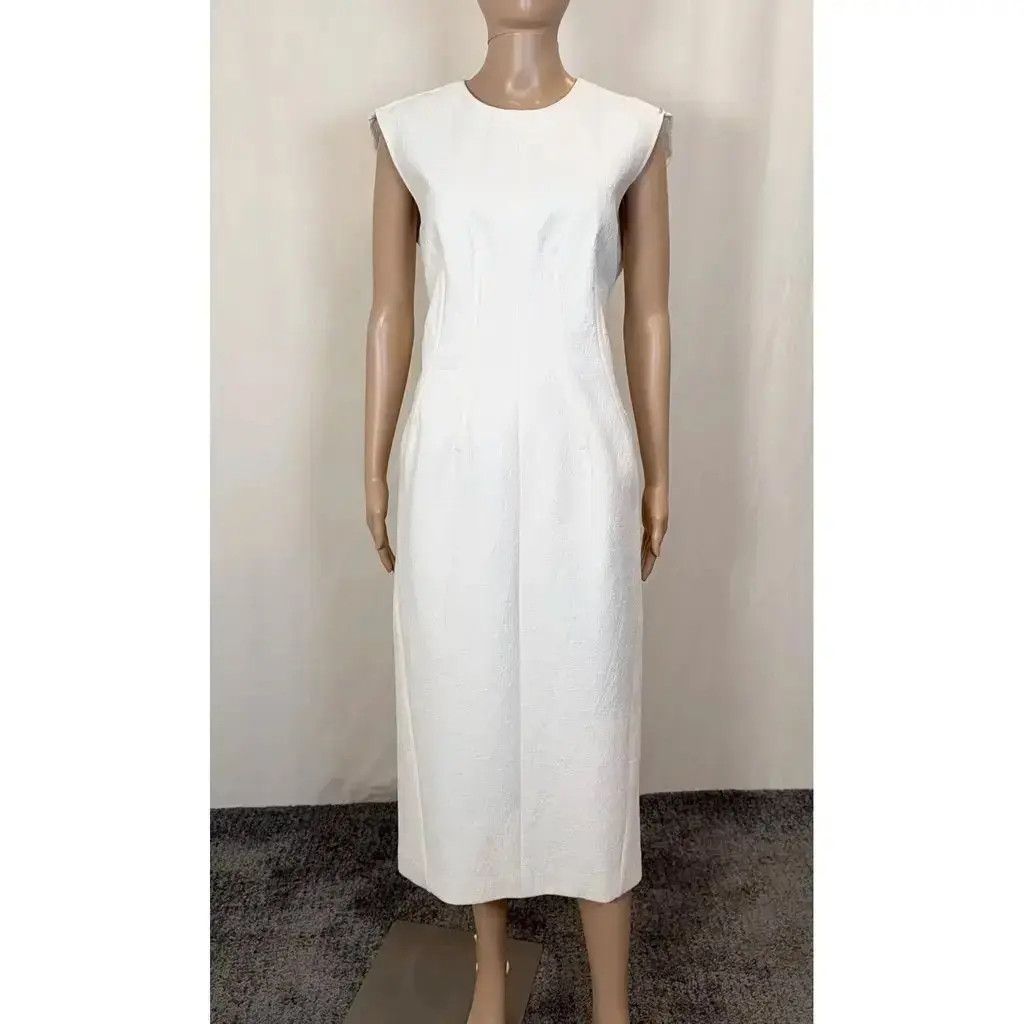 Max Mara Midi dress, Max Mara Size L / US 10 / IT 46 - 1 Thumbnail