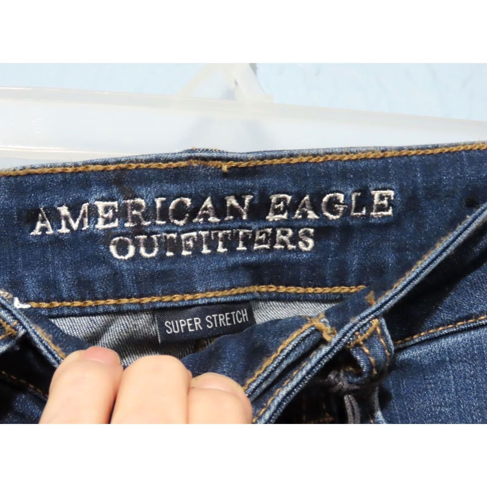 American Eagle Outfitters American Eagle Outfitters Denim Lycra Women's 2 Cut-Off Dark Wash Denim Shorts NWT Size 26" / US 2 / IT 38 - 6 Thumbnail