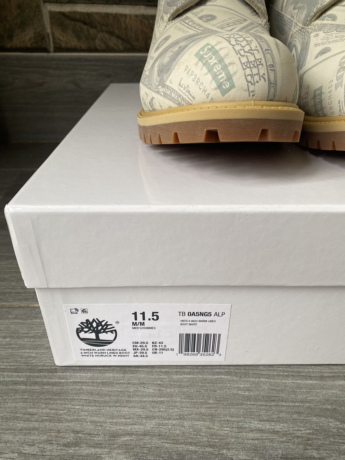 Maison Margiela × Supreme Supreme MM6 Maison Margiela Timberland Money Boot Size 11.5 Size US 11.5 / EU 44-45 - 6 Thumbnail