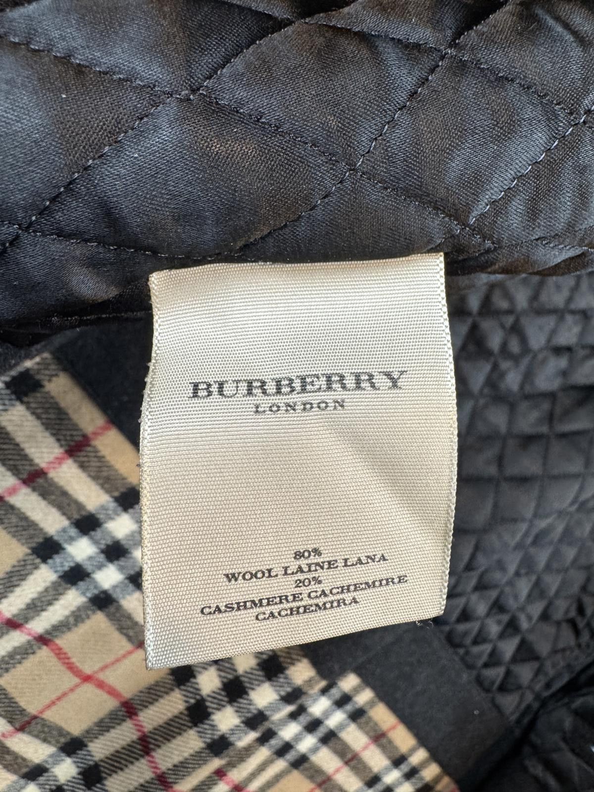 Burberry Burberry Cashmere Blend Overcoat Size US M / EU 48-50 / 2 - 5 Thumbnail
