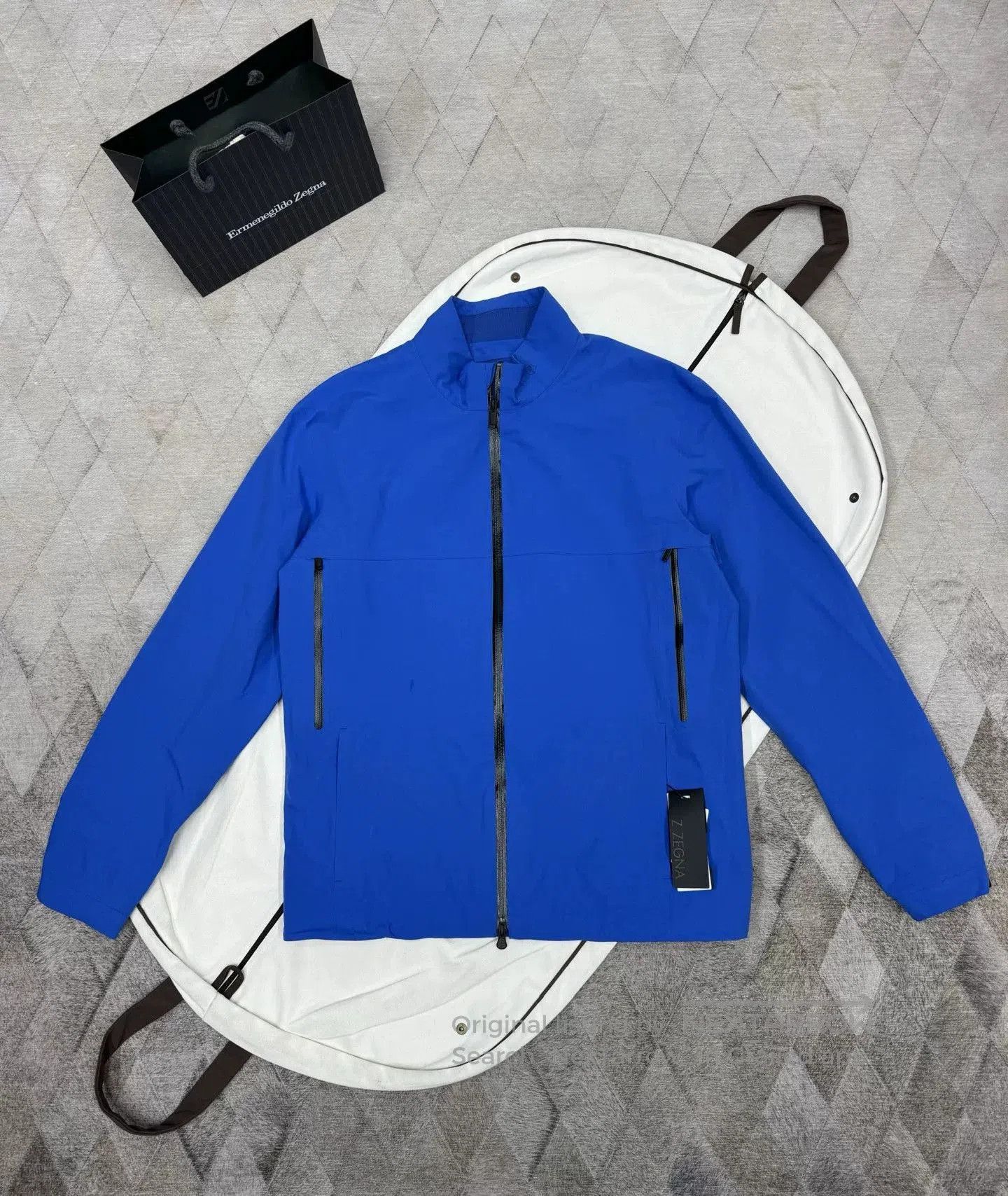 Ermenegildo Zegna Zegna Autumn Winter Windproof Rain Jacket. Size US L / EU 52-54 / 3 - 1 Thumbnail