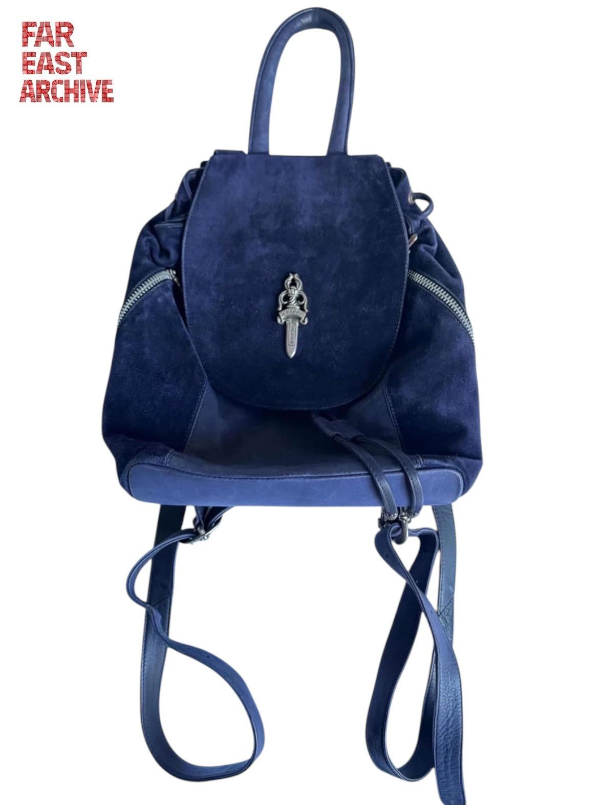 Chrome Hearts Chrome Hearts Iggy Mini Leather Backpack Dagger Size ONE SIZE - 1 Thumbnail