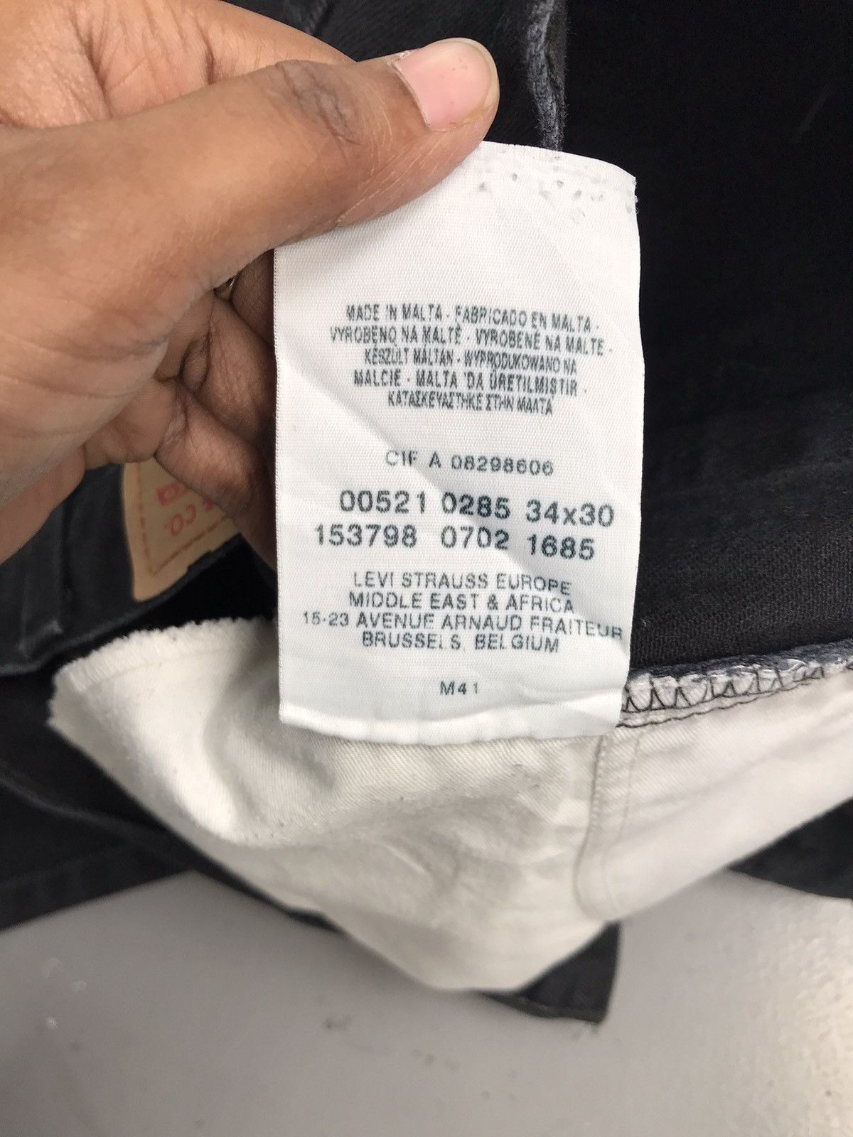 Levi's Vintage Levi’s 521 denim Size US 34 / EU 50 - 10 Thumbnail