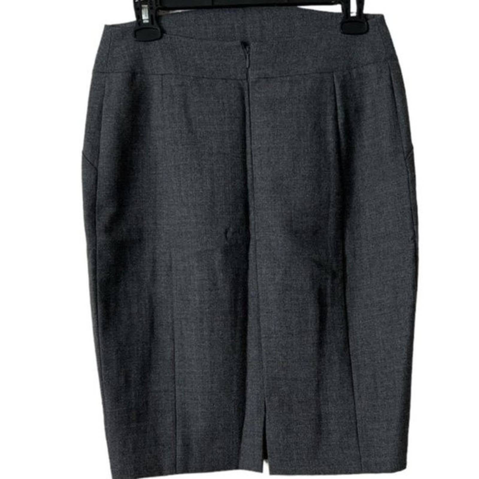 Chanel CHANEL Grey Vintage Knee-Length Skirt, Small Size 28" / US 6 / IT 42 - 3 Thumbnail
