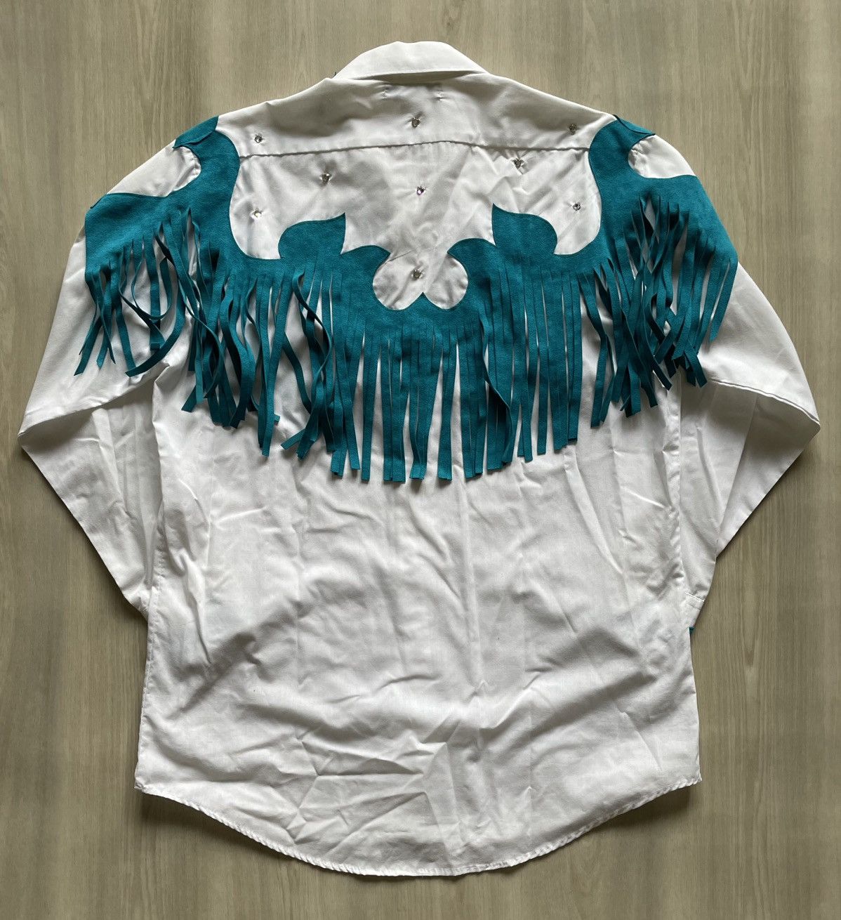 Vintage Vintage Barbara Shara Lubbock TX Western Rodeo Fringe Medium Size US M / EU 48-50 / 2 - 4 Thumbnail