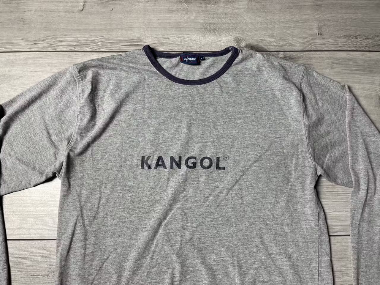 Kangol Kangol Longsleeve sweatshirt size Large Size US L / EU 52-54 / 3 - 2 Thumbnail