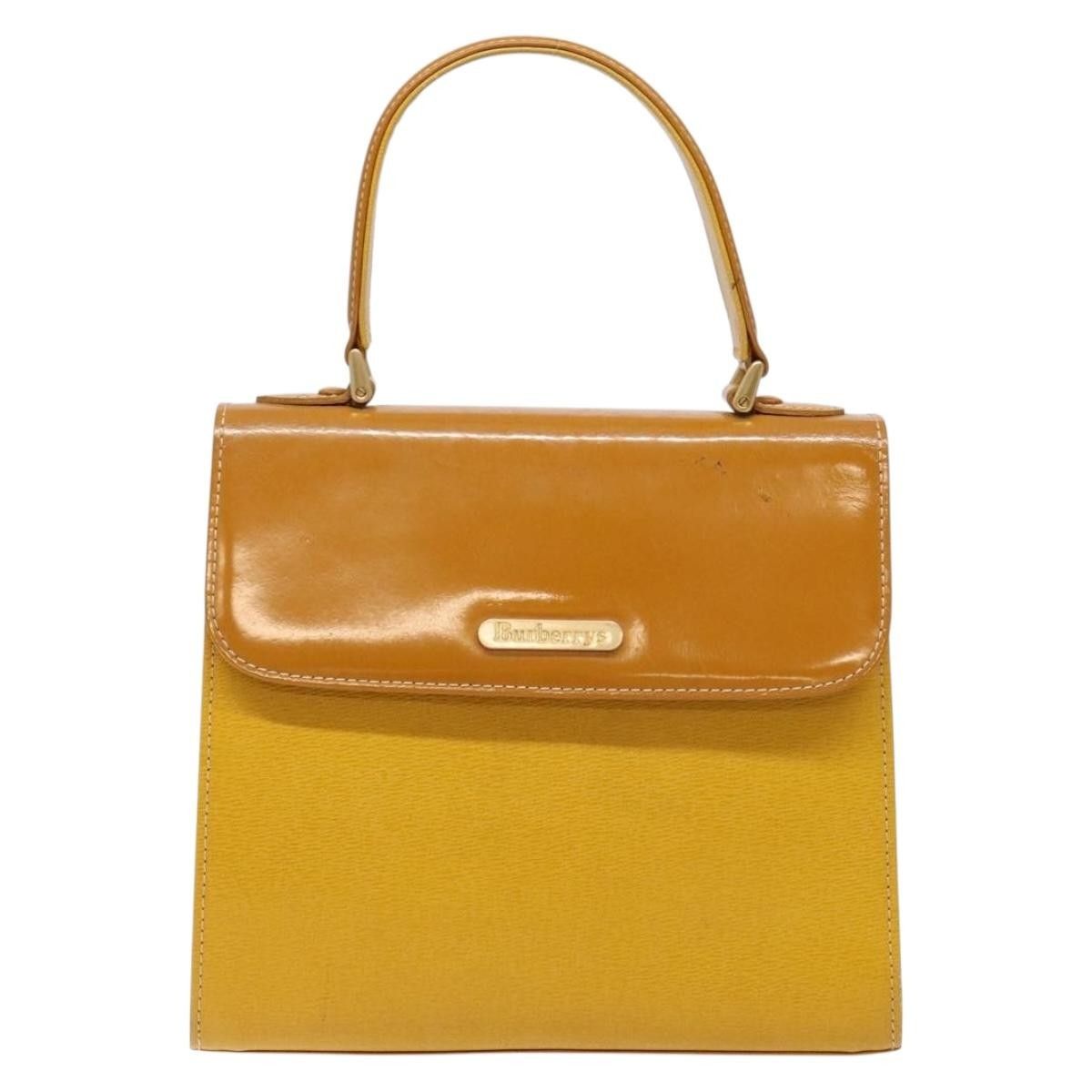 Burberry Burberry Vintage Handbag Leather Size ONE SIZE - 1 Thumbnail