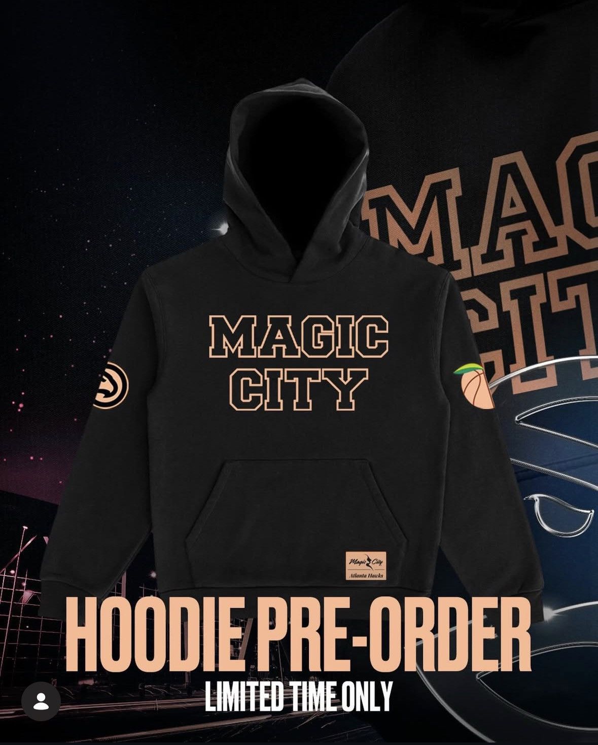 Other Authentic Forever 404 Magic City Peachtree Hoodie - XL Size US XL / EU 56 / 4 - 3 Thumbnail