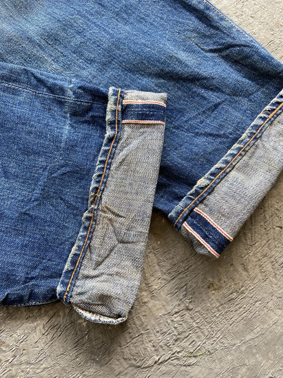 Edwin 1990s Edwin 505S - Vintage Ripped Selvedge Denim Pants Size US 31 - 16 Thumbnail